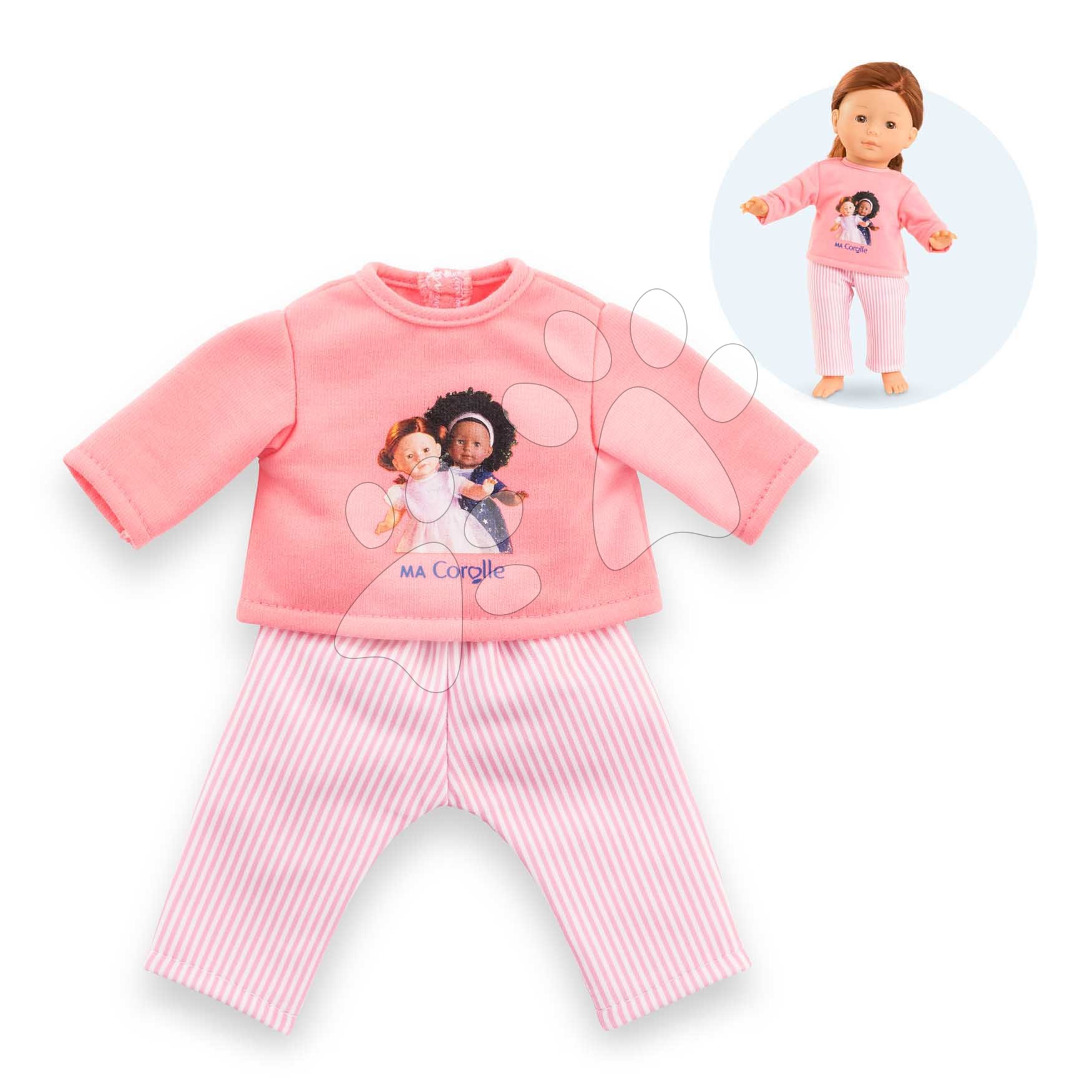 Pizsama játékbabára Pink Pajamas Ma Corolle 36 cm babának