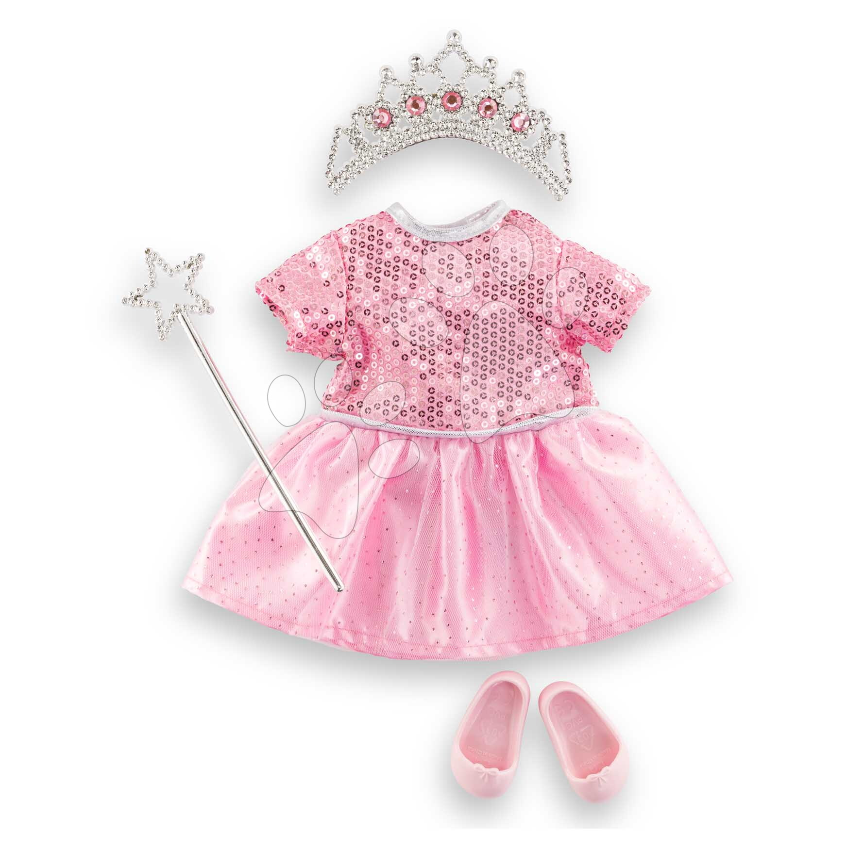 Szülinapi outfit játékbabának Birthday Princess Outfit Set Ma Corolle 4 kiegészítő 36 cm játékbabára