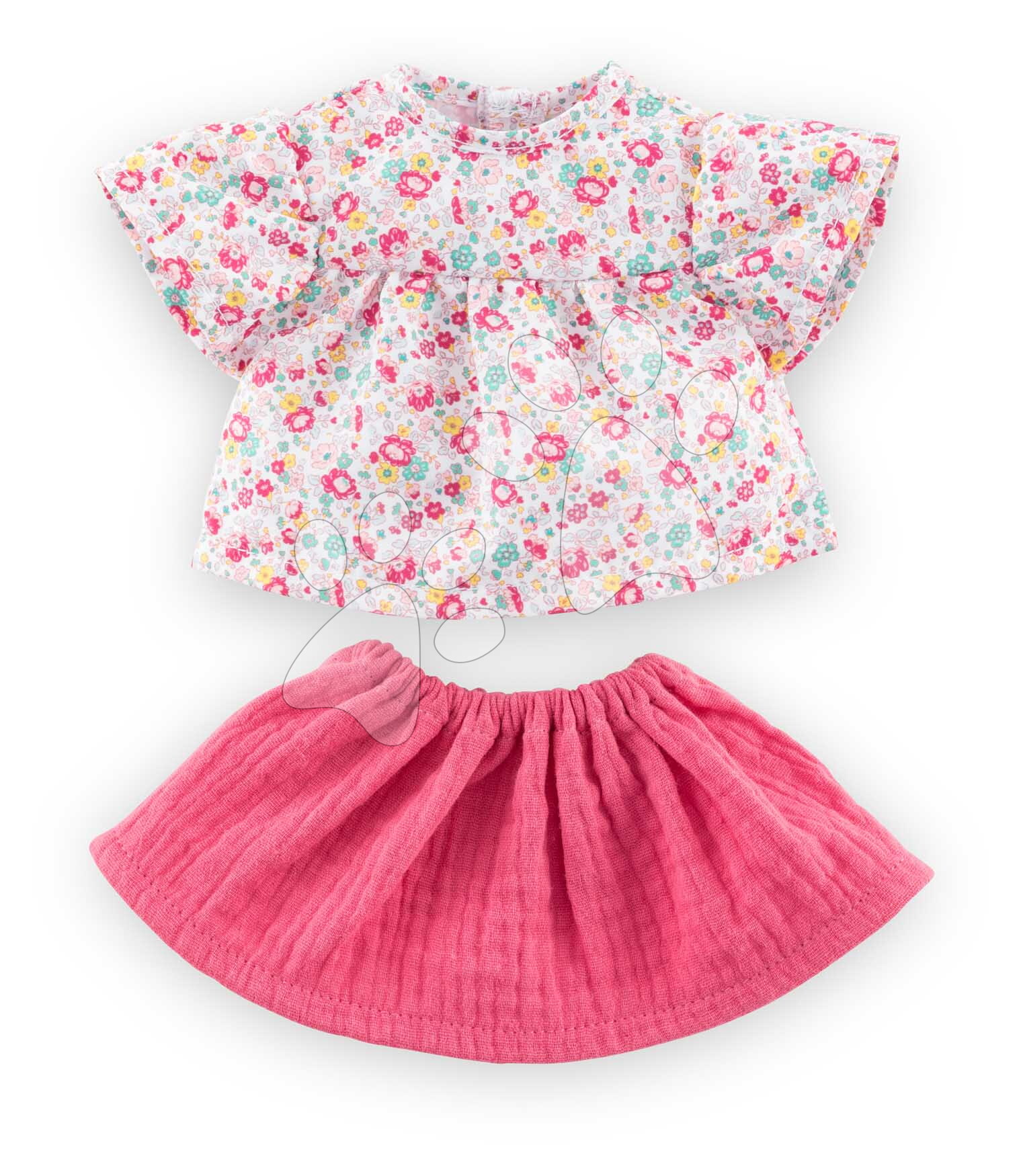 Top és szoknya Blouse & Skirt Ma Corolle rózsaszín 36 cm játékbabának