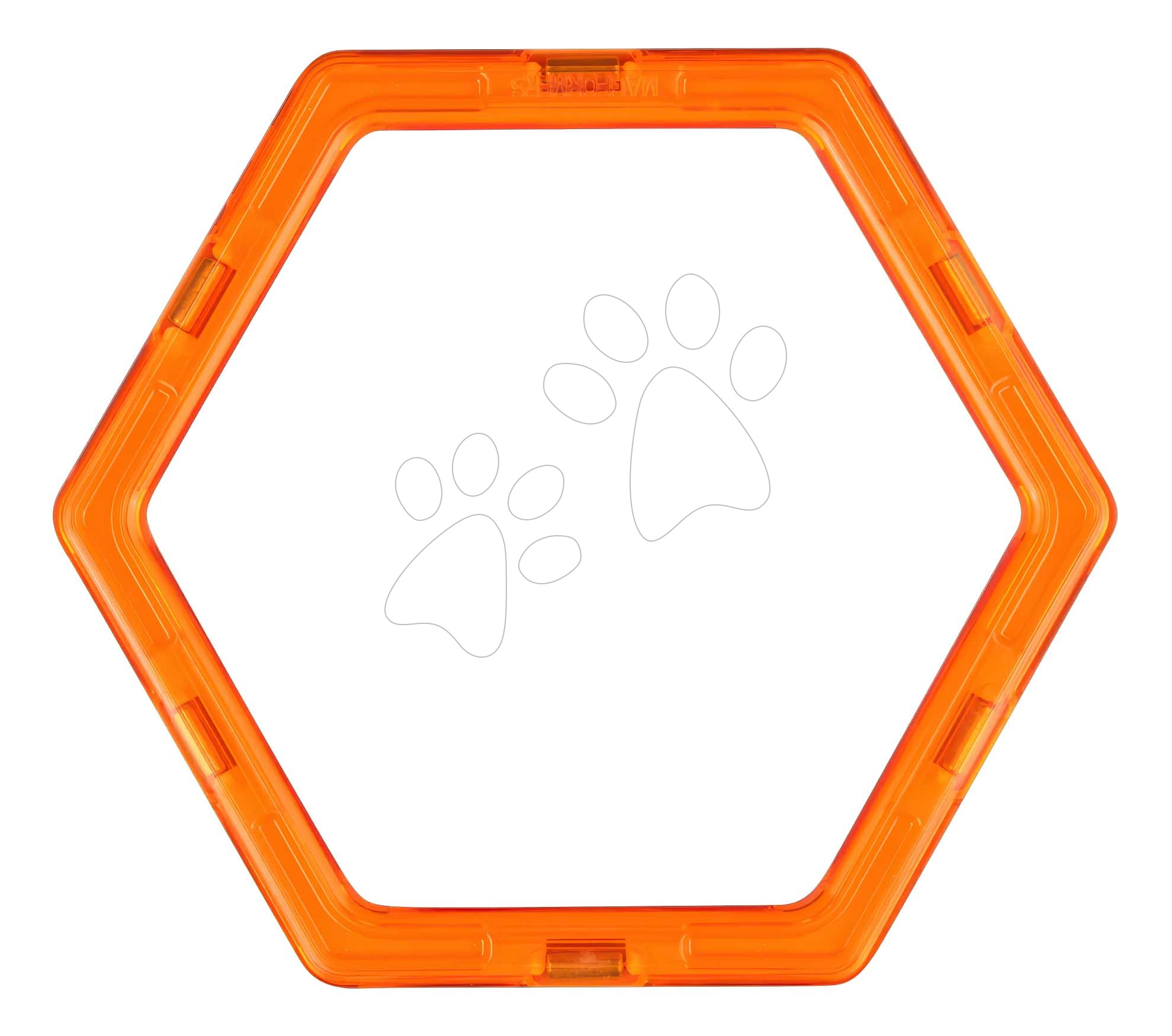 Rozšírenie k magnetickej stavebnici Šesťuholník Hexagonal Set Magformers 12 dielov