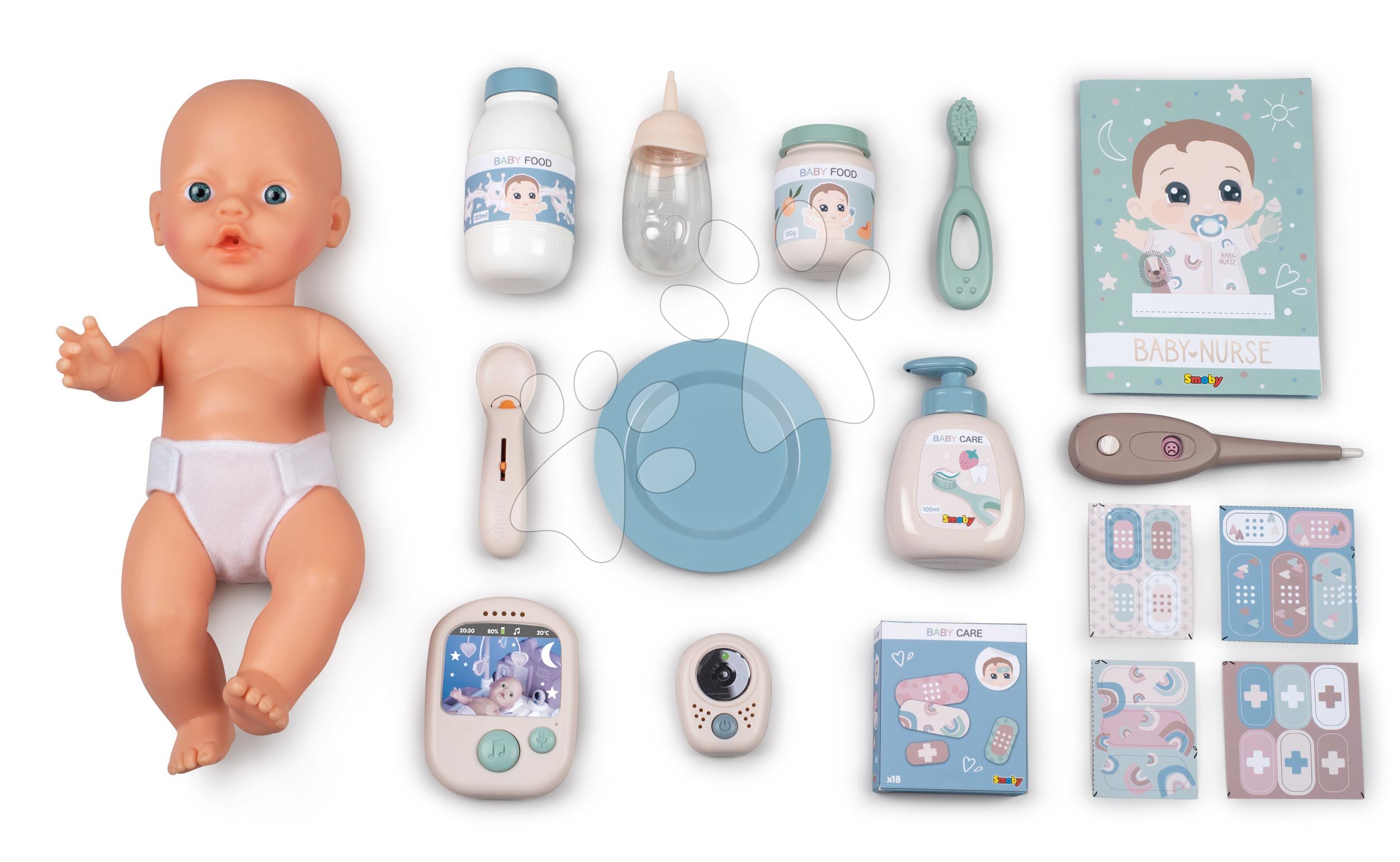 Smoby set de soins Baby Nurse 3-in-1 Cocoon