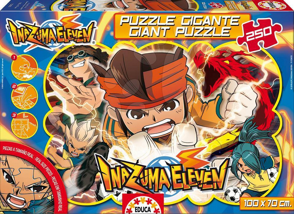 Puzzle gyerekeknek Giant Inazuma Eleven Educa 250 db 15425