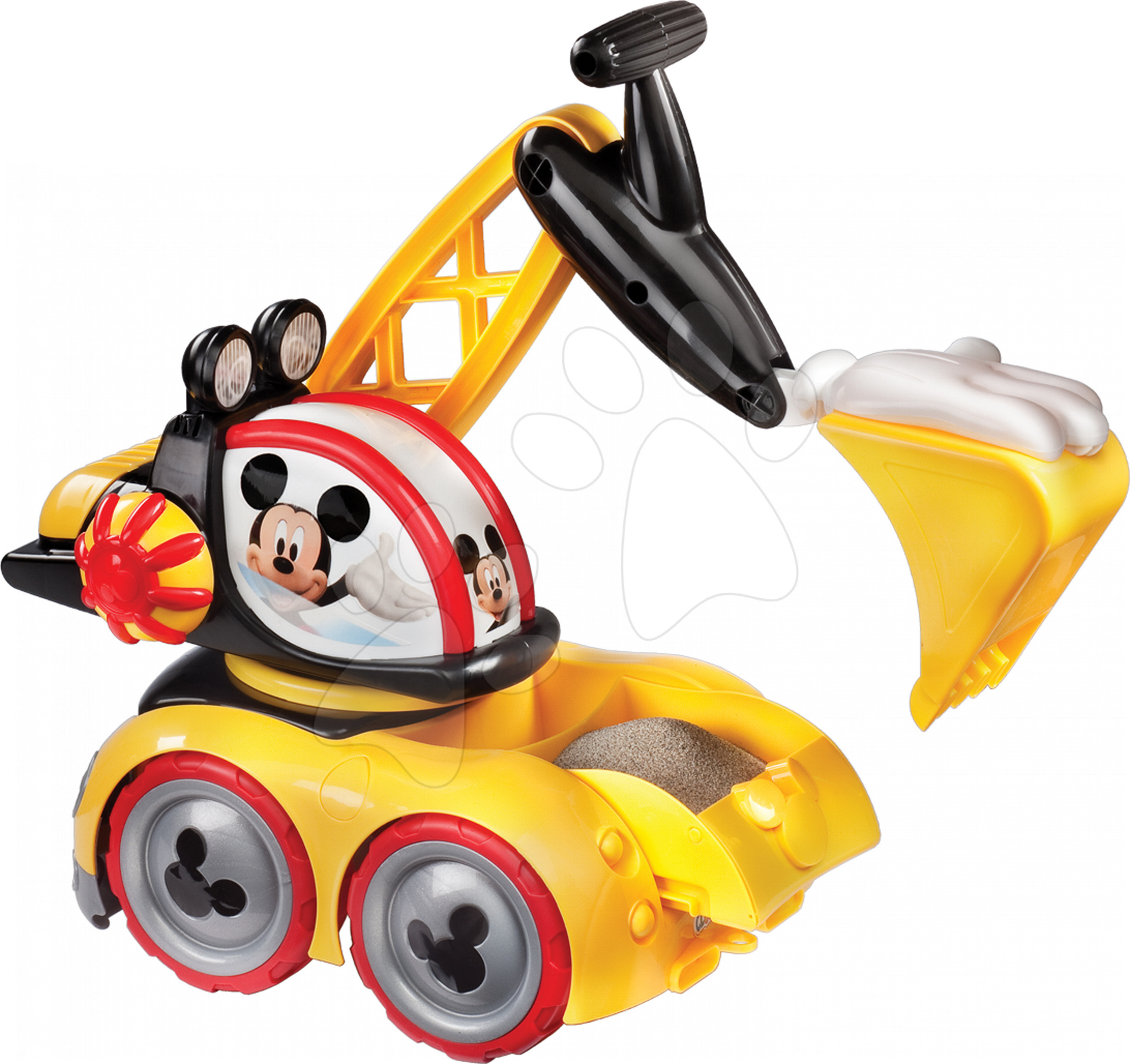 Autá do piesku - Bager Mickey Mouse Mondo (dĺžka 35 cm) od 24 mes