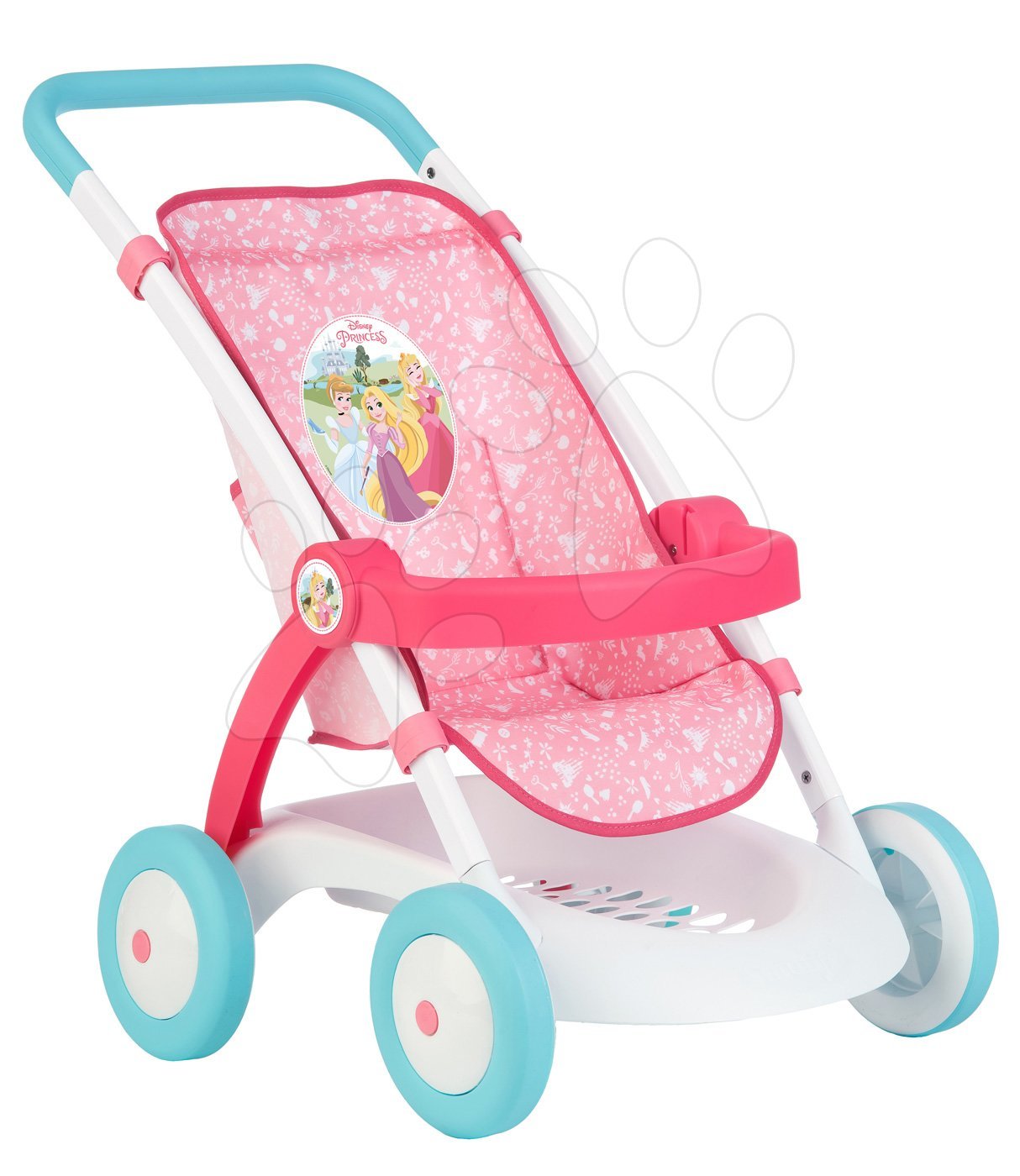 Smoby sport babakocsi Pastel Hercegnők Disney játékbabának 254002