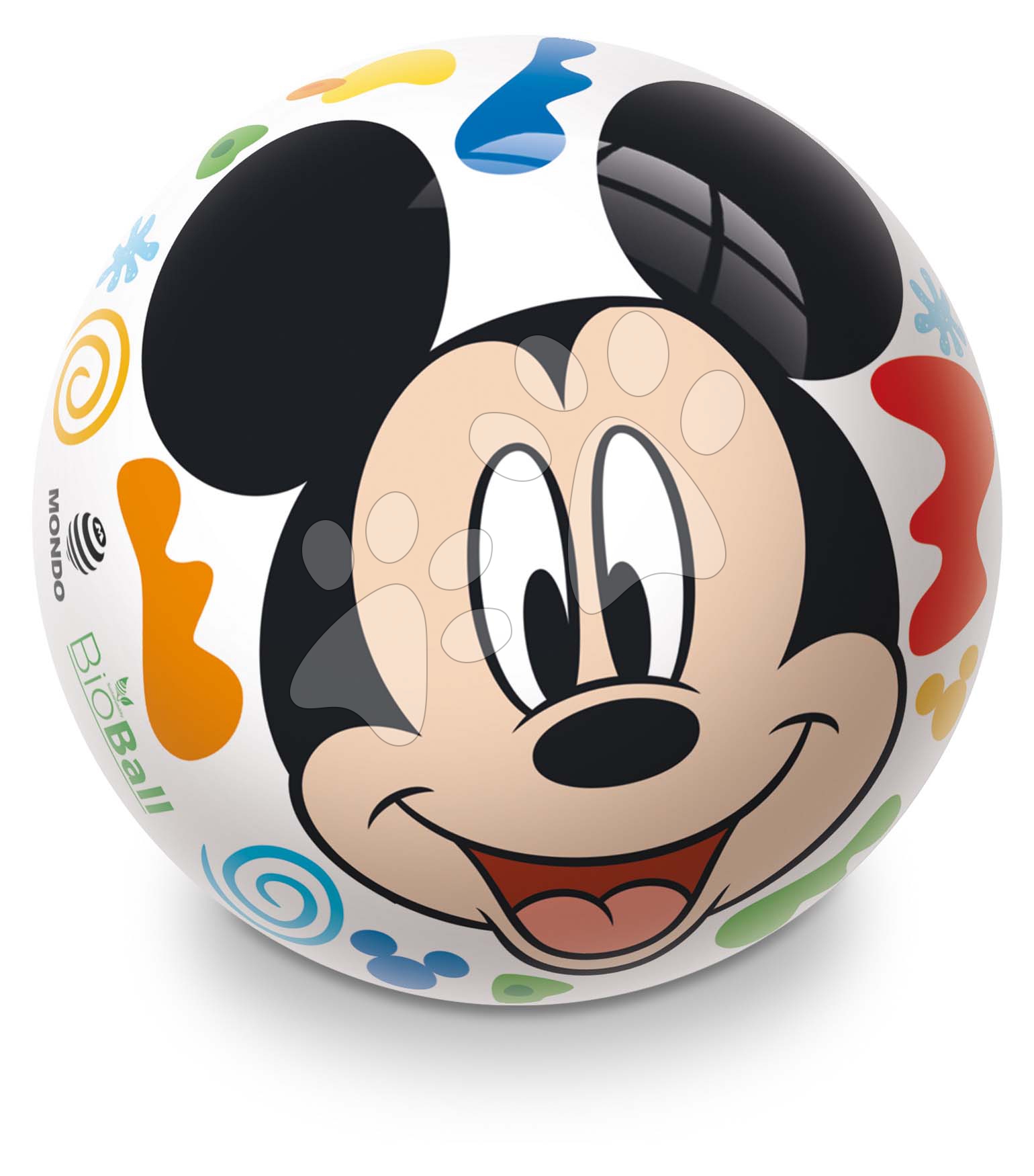 Rozprávková lopta Mickey Mondo gumená 23 cm
