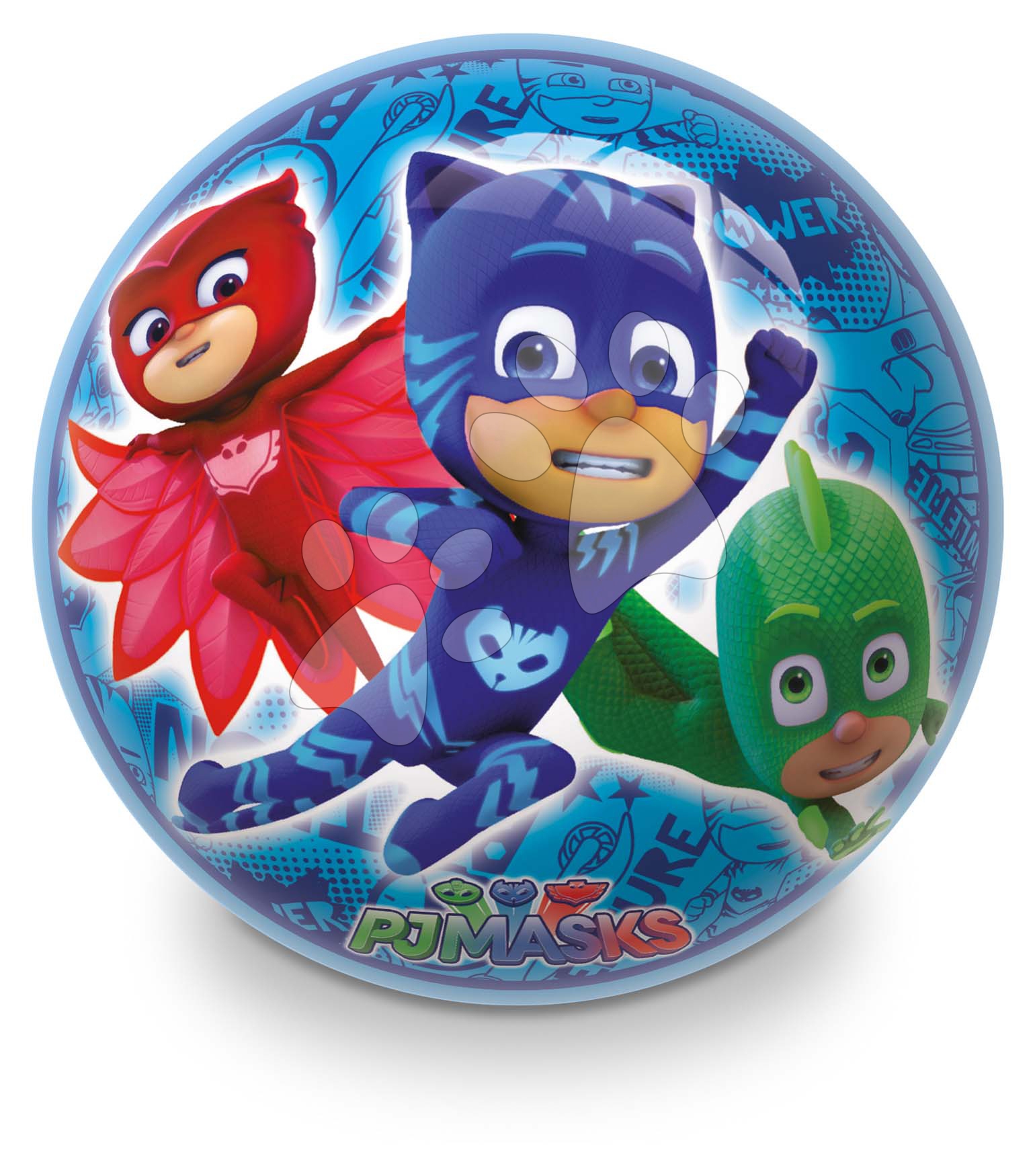 Mondo gumová rozprávková lopta PJ Masks 6674