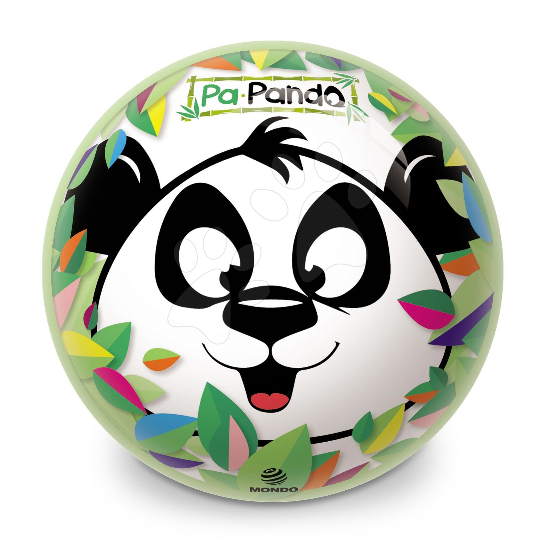 Rozprávkové lopty - Rozprávková lopta BioBall Panda Mondo gumová 23 cm