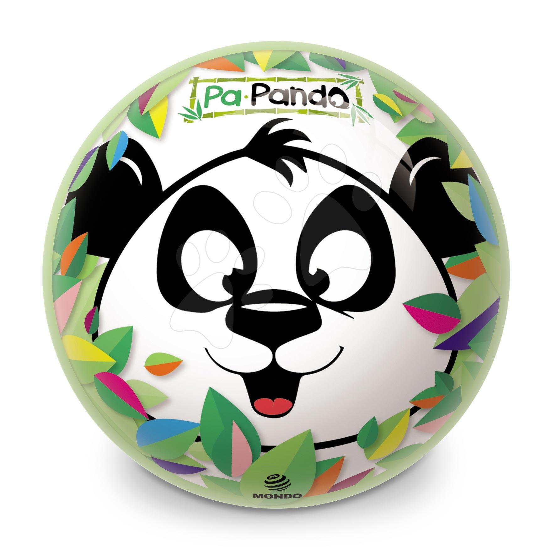 Rozprávková lopta BioBall Panda Mondo gumová 23 cm