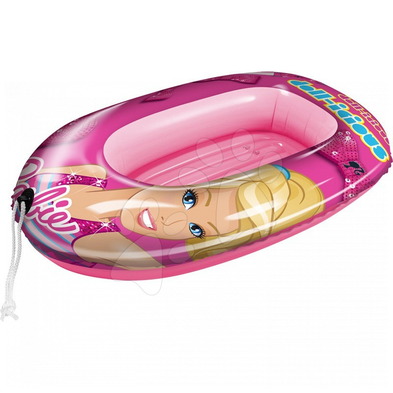 Mondo detský gumený čln Barbie 16212 ružový