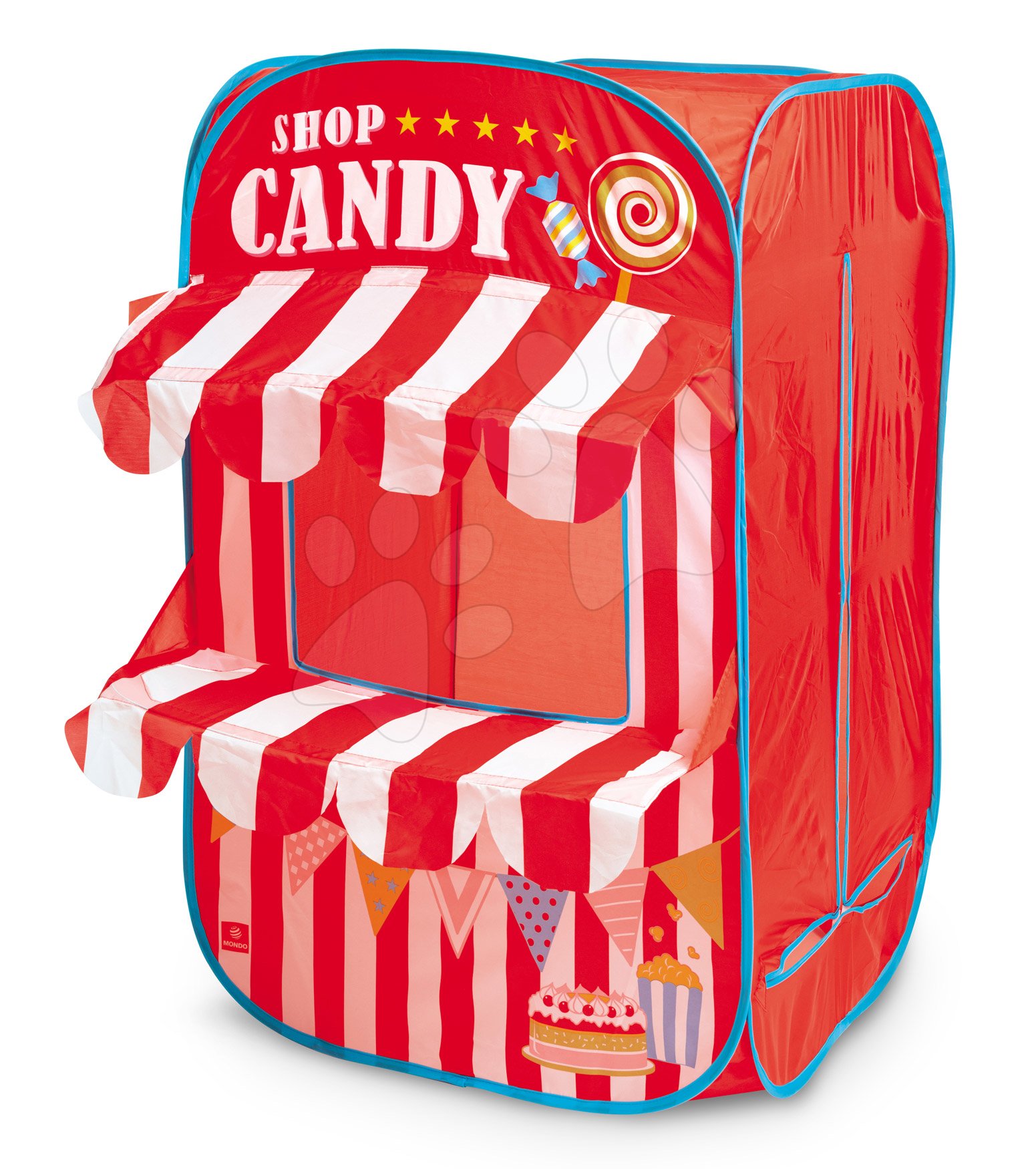 Detské stany - Stan obchod s cukríkmi Candy Shop Mondo červený