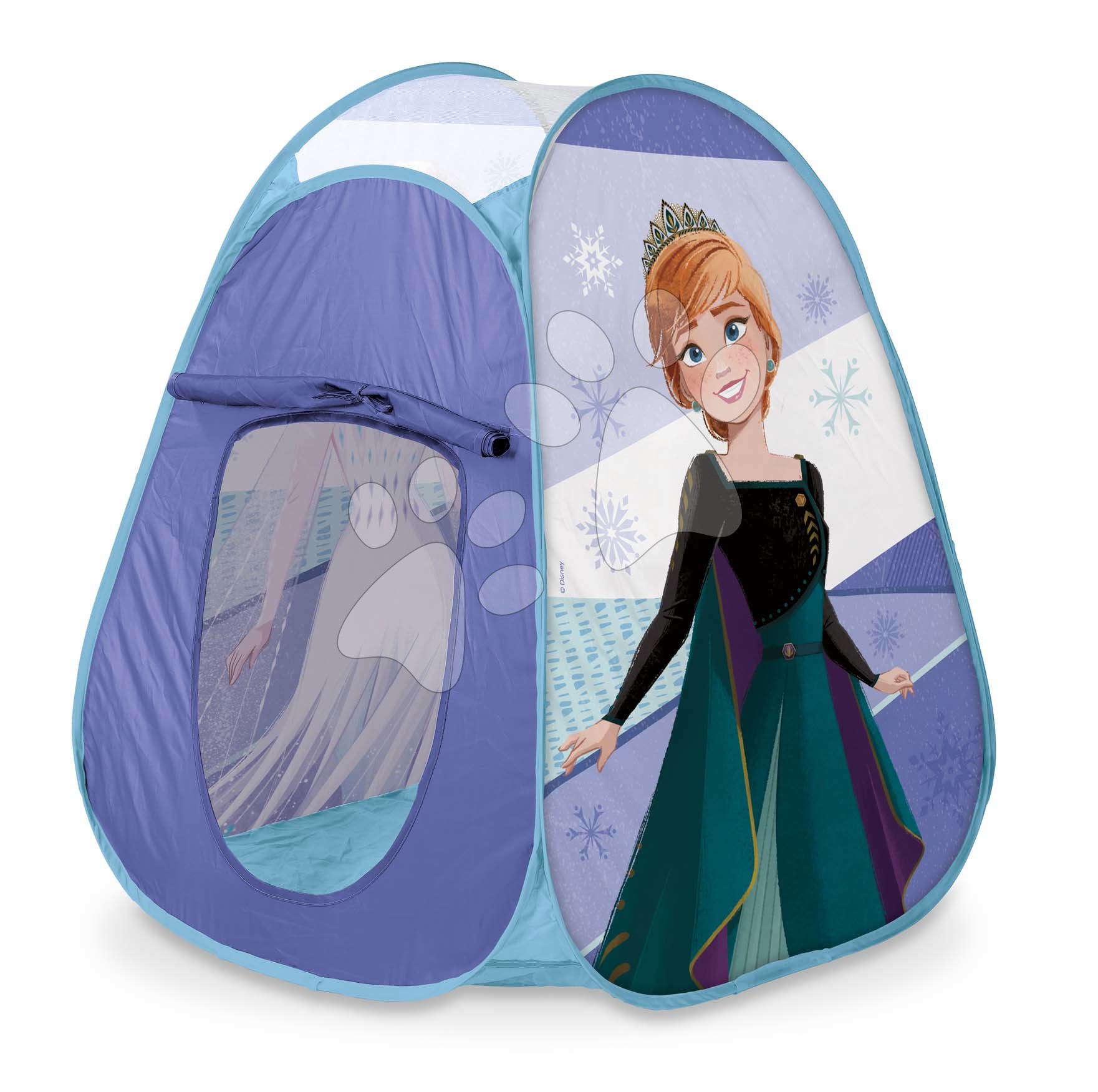 Mondo sátor gyerekeknek Frozen Pop Up lila kerek táskában 28391