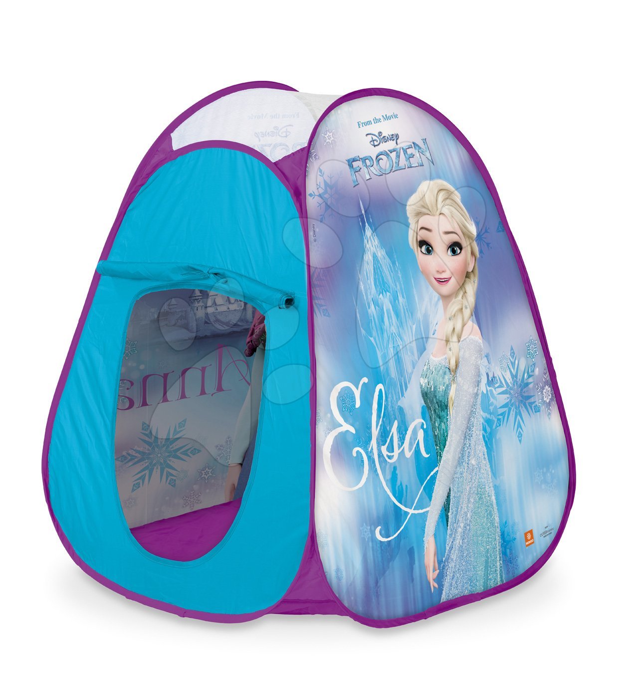 Mondo sátor gyerekeknek Frozen Pop Up lila kerek táskában 28391