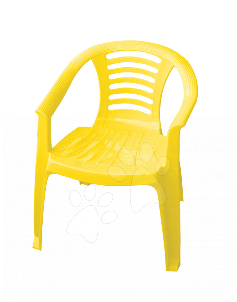 Detský záhradný nábytok - Stolička PalPlay žltá