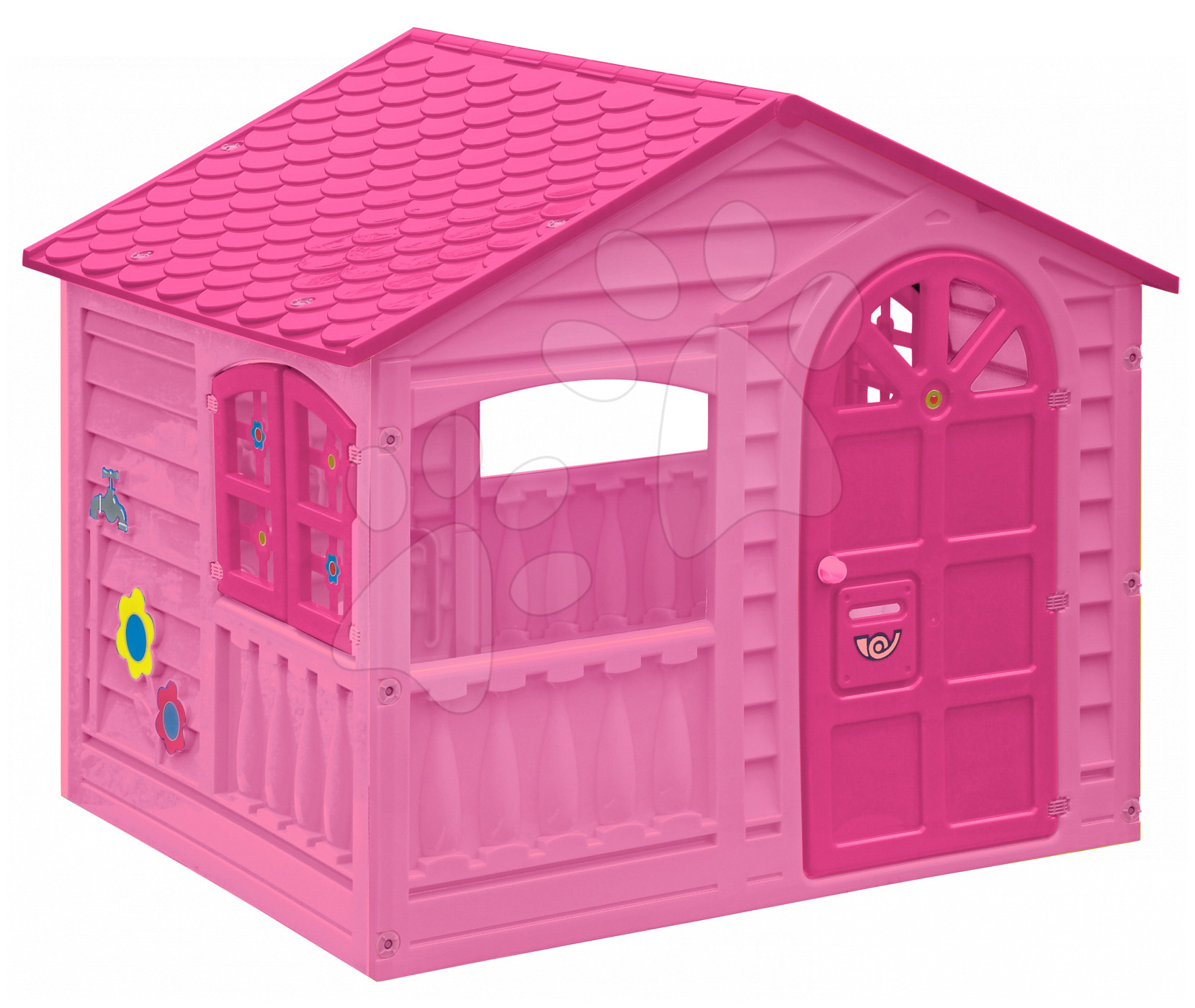Domčeky pre deti - Domček Happy House PalPlay ružový od 24 mes