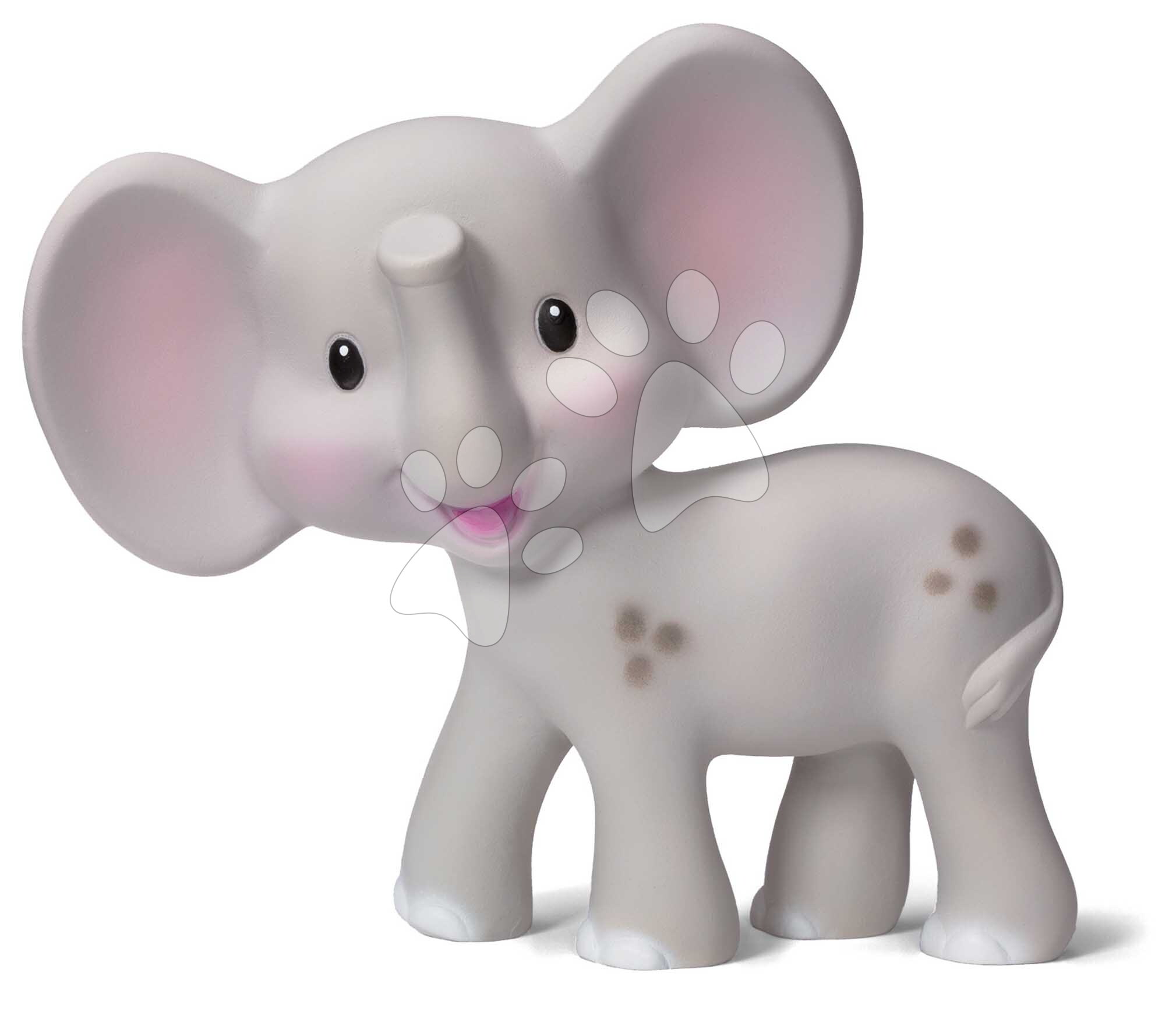 Hryzátko Slon Squeeze & Teethe Elephant Infantino z prírodného kaučuku od 0 mes