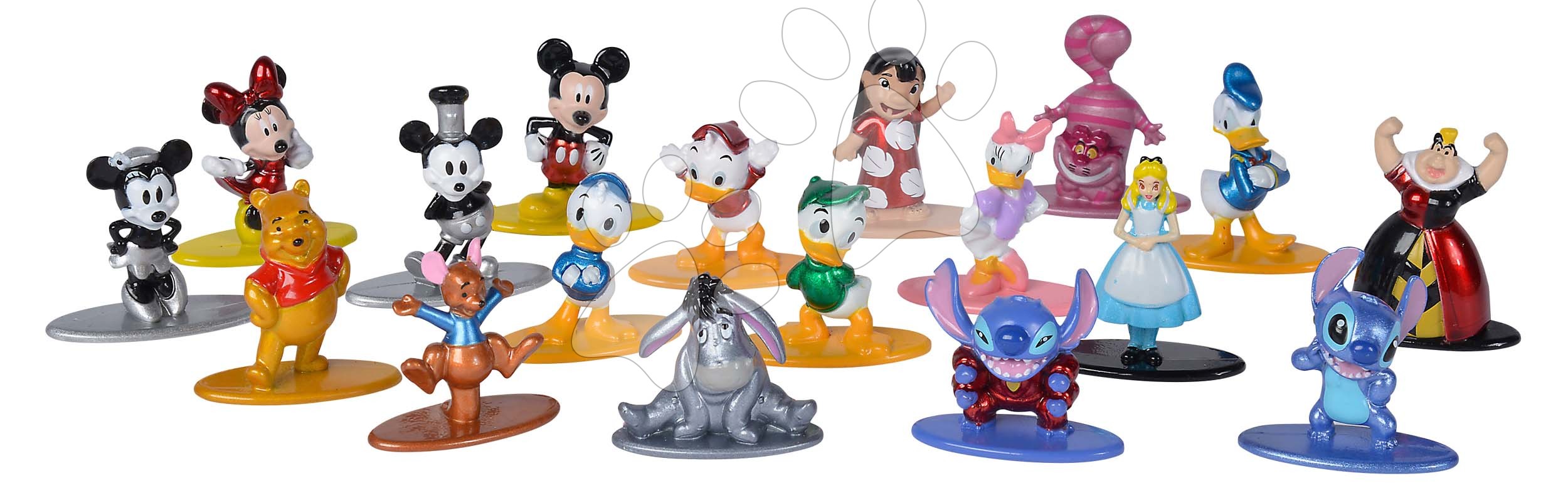 Figurky sběratelské Disney Nano Multipack Wave 1 Jada kovové výška 4 cm sada 18 druhů