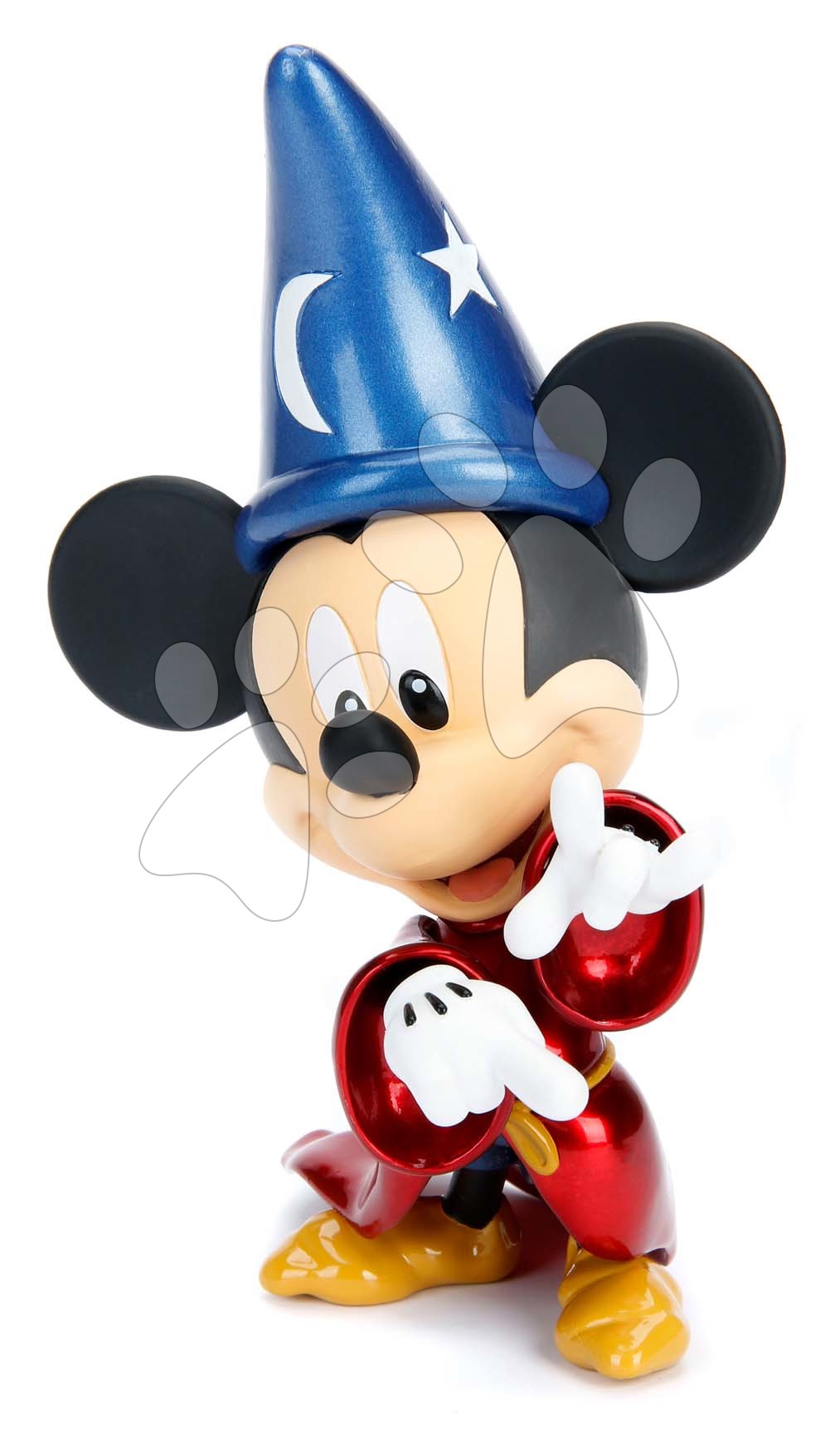 Figúrka zberateľská Čarodejníkov učeň Mickey Mouse Jada kovová výška 15 cm