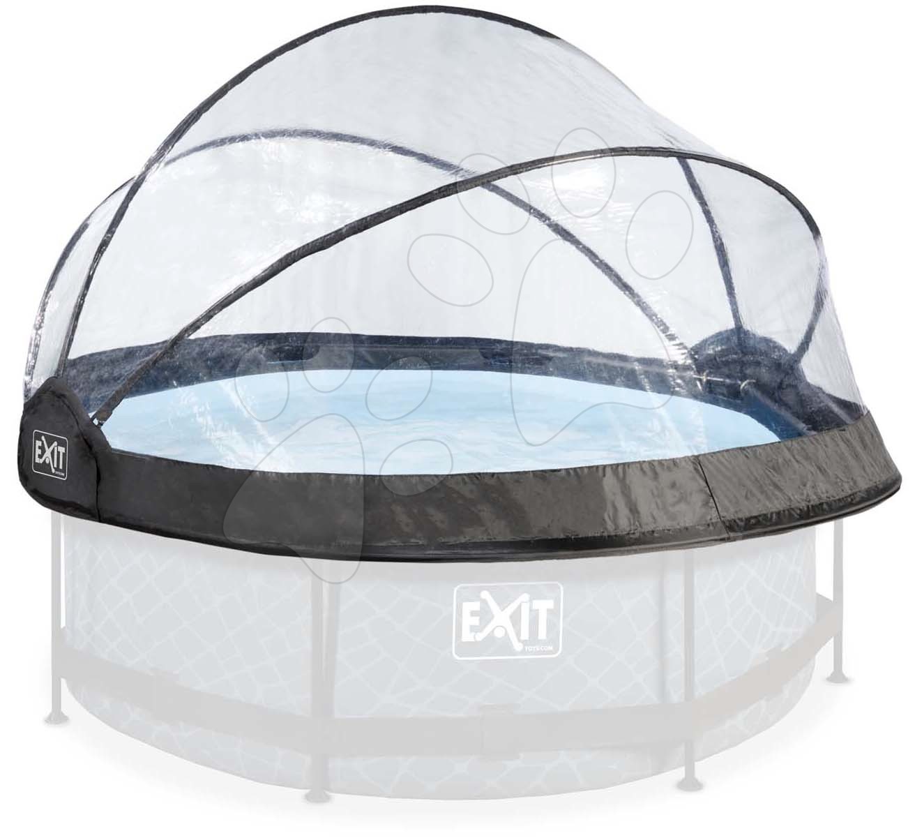 Zastřešení bazénů - Kryt kopule pool cover Exit Toys na bazény o průměru 244 cm od 6 let