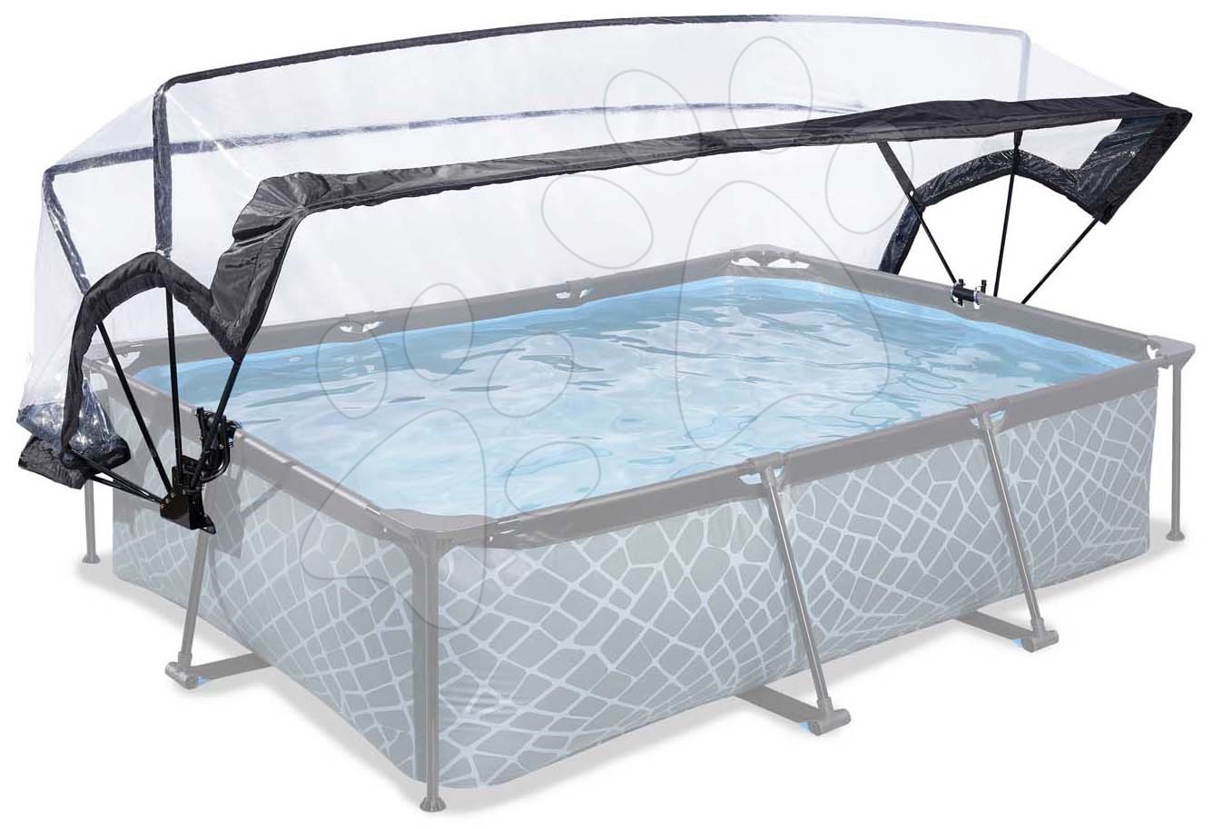 Kupola fedél pool cover Exit Toys medencékre 220*150 cm méretekkel 6 évtől