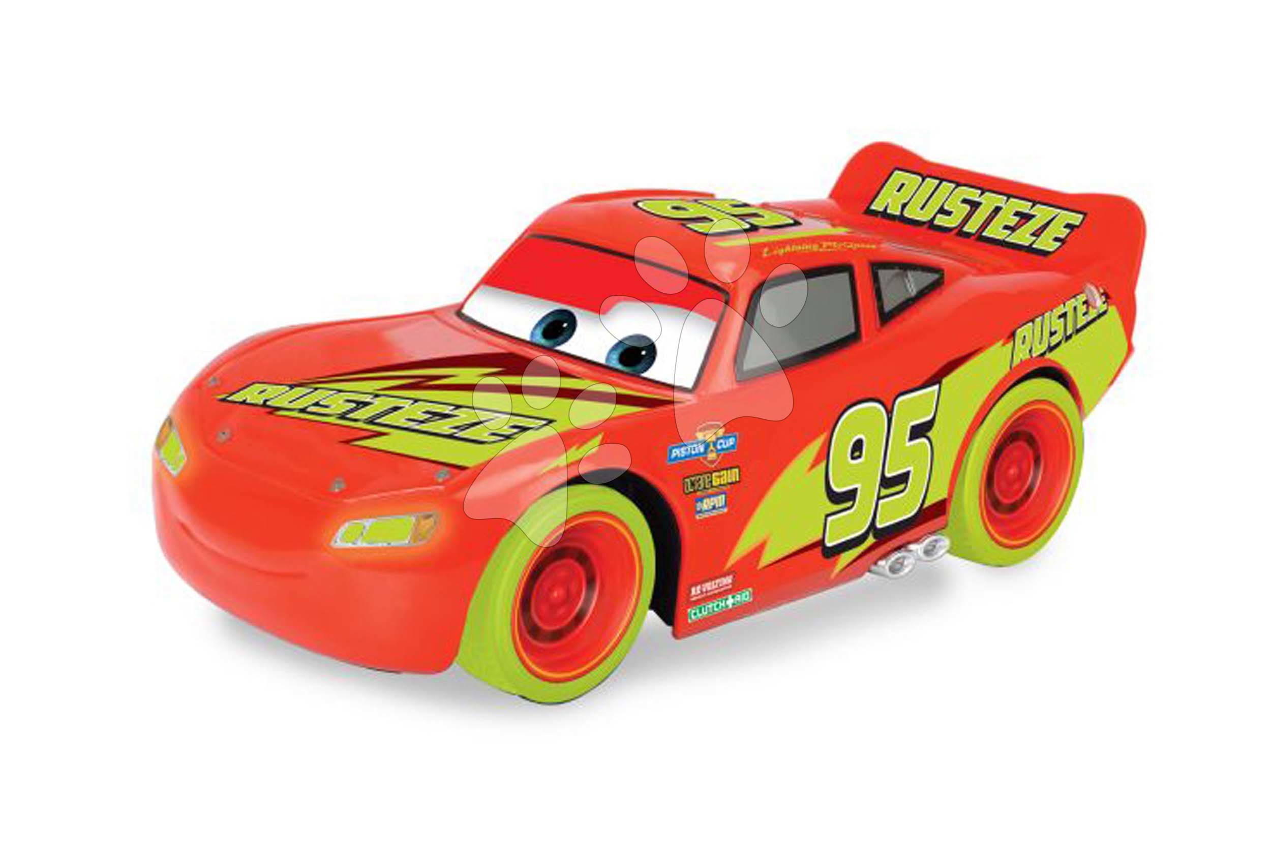 Távirányítós kisautó RC Cars Villám McQueen Single Drive Glow Racers Jada hossza 14 cm 1:32 24 hó-tól