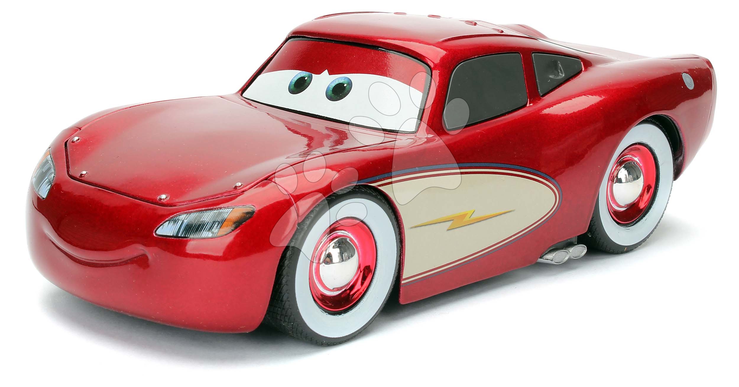 Kisautó Lightning McQueen Radiator Springs Jada fém nyitható motorháztetővel 1:24