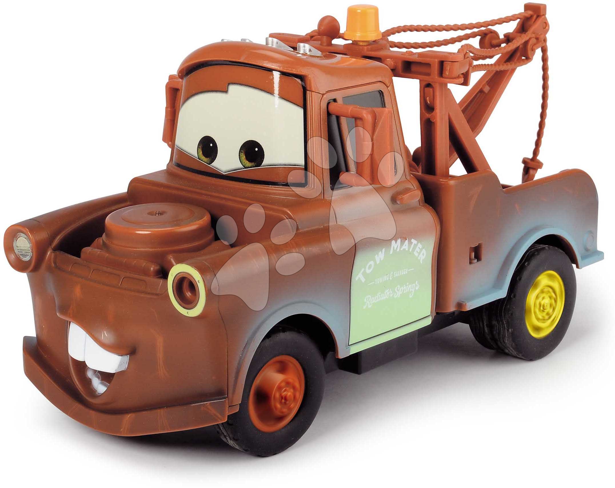 Távirányítós autó Cars 3 Turbo Racer Mater Jada barna 17 cm hosszú