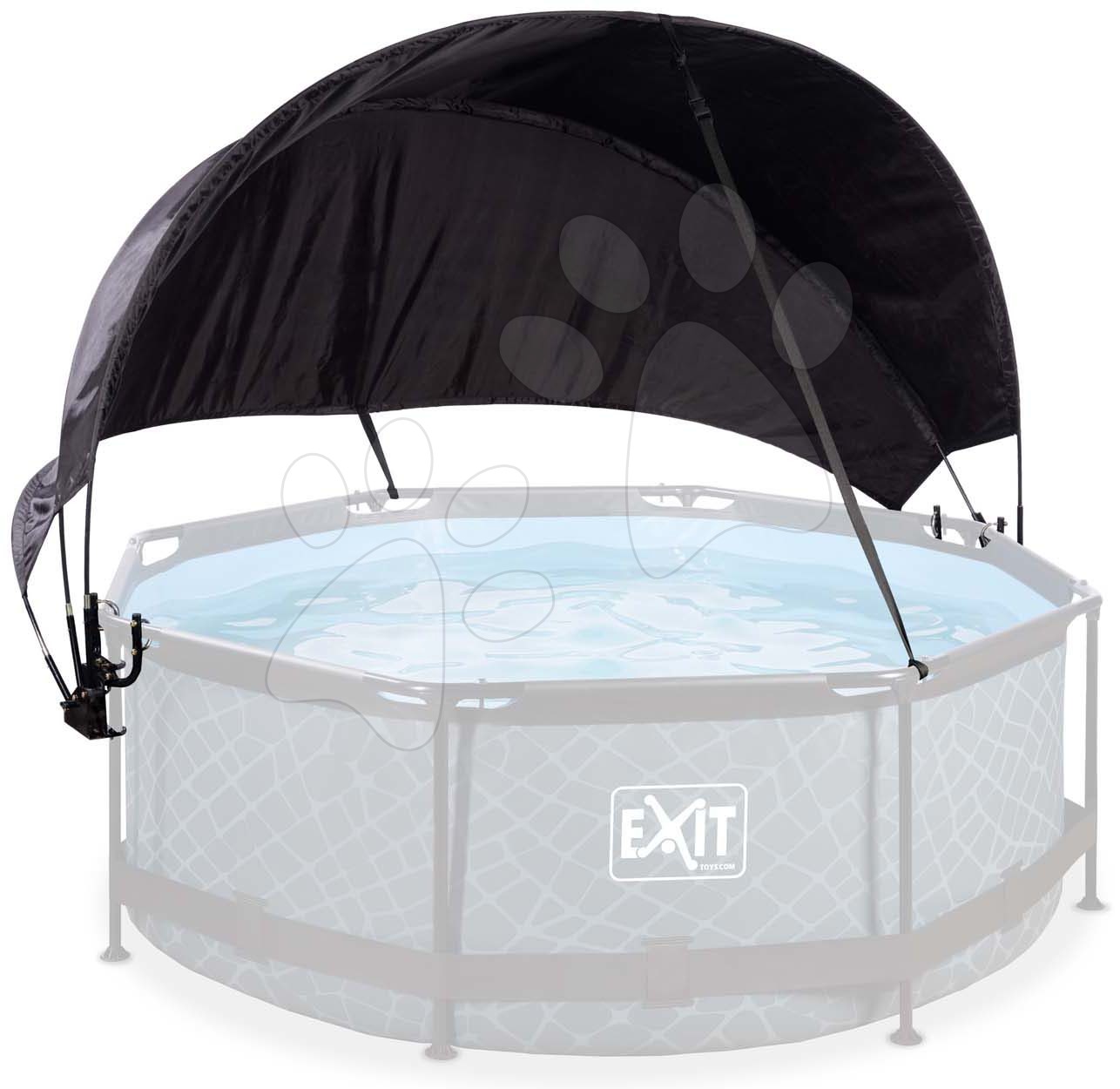 E-shop Slnečná strieška pool canopy Exit Toys na bazény s priemerom 244 cm od 6 rokov