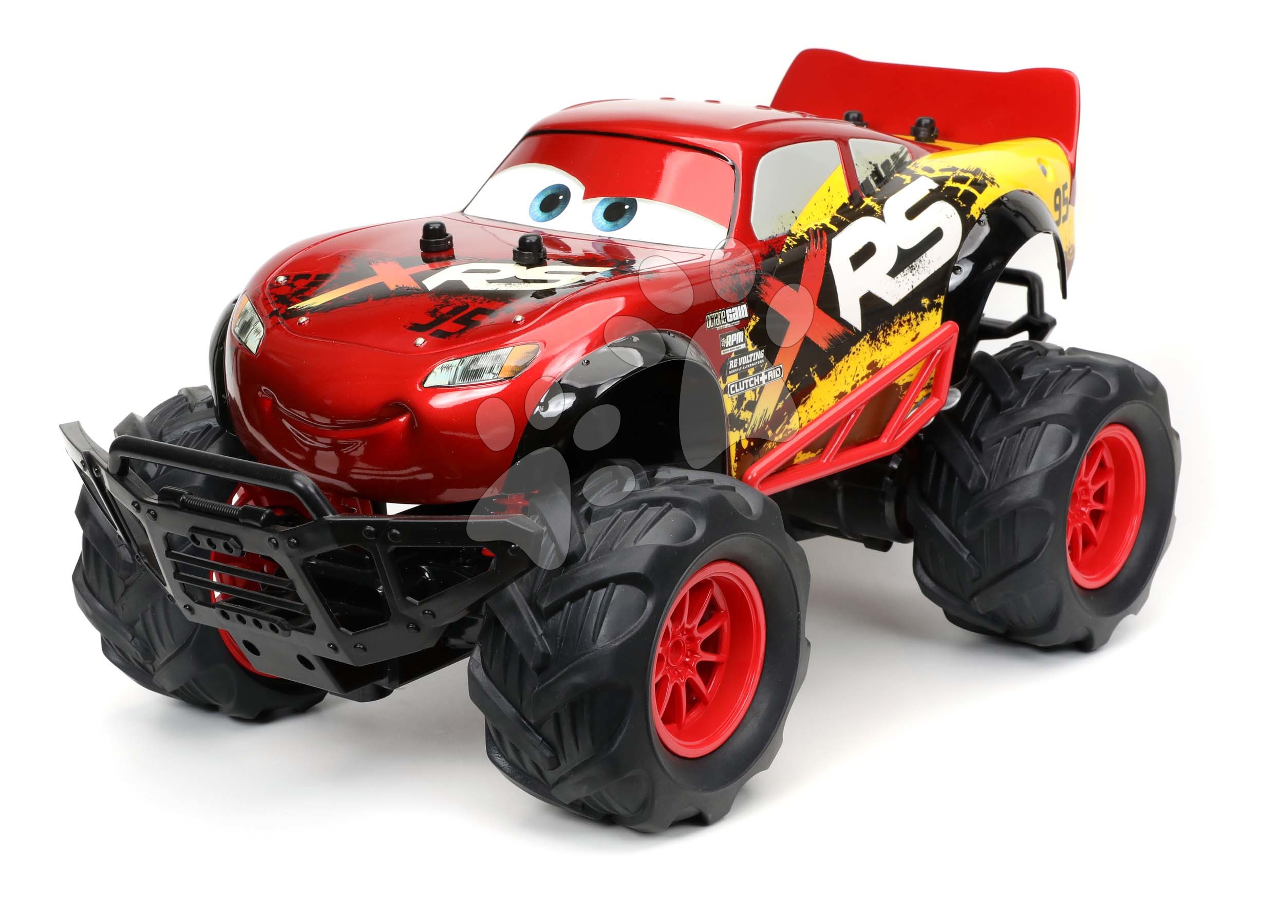 Távirányítós kisautó RC Villám McQueen Off Road Jada terepjáró felfüggesztéssel hossza 25 cm 1:14 JA3088000