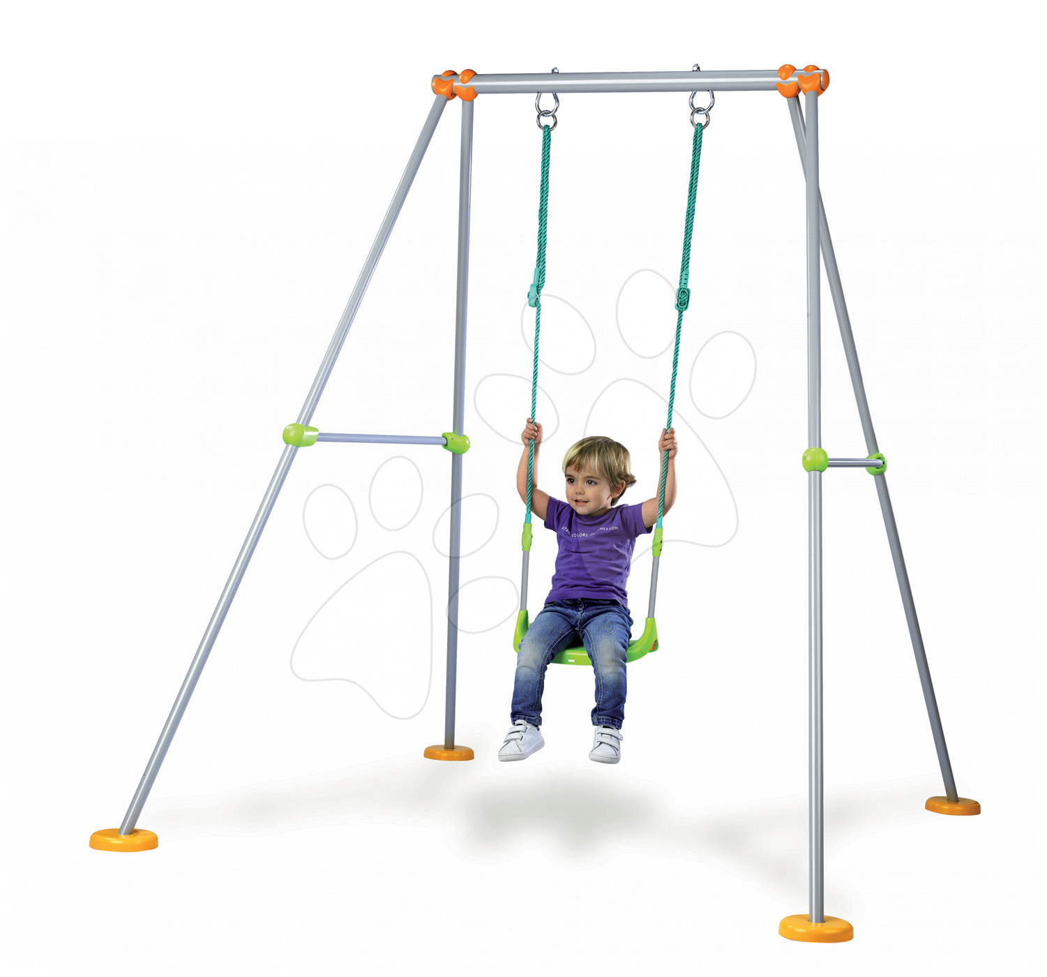 Legăne pentru copii - Leagăn Portique Plus Smoby cu structură metalică de la 12 luni