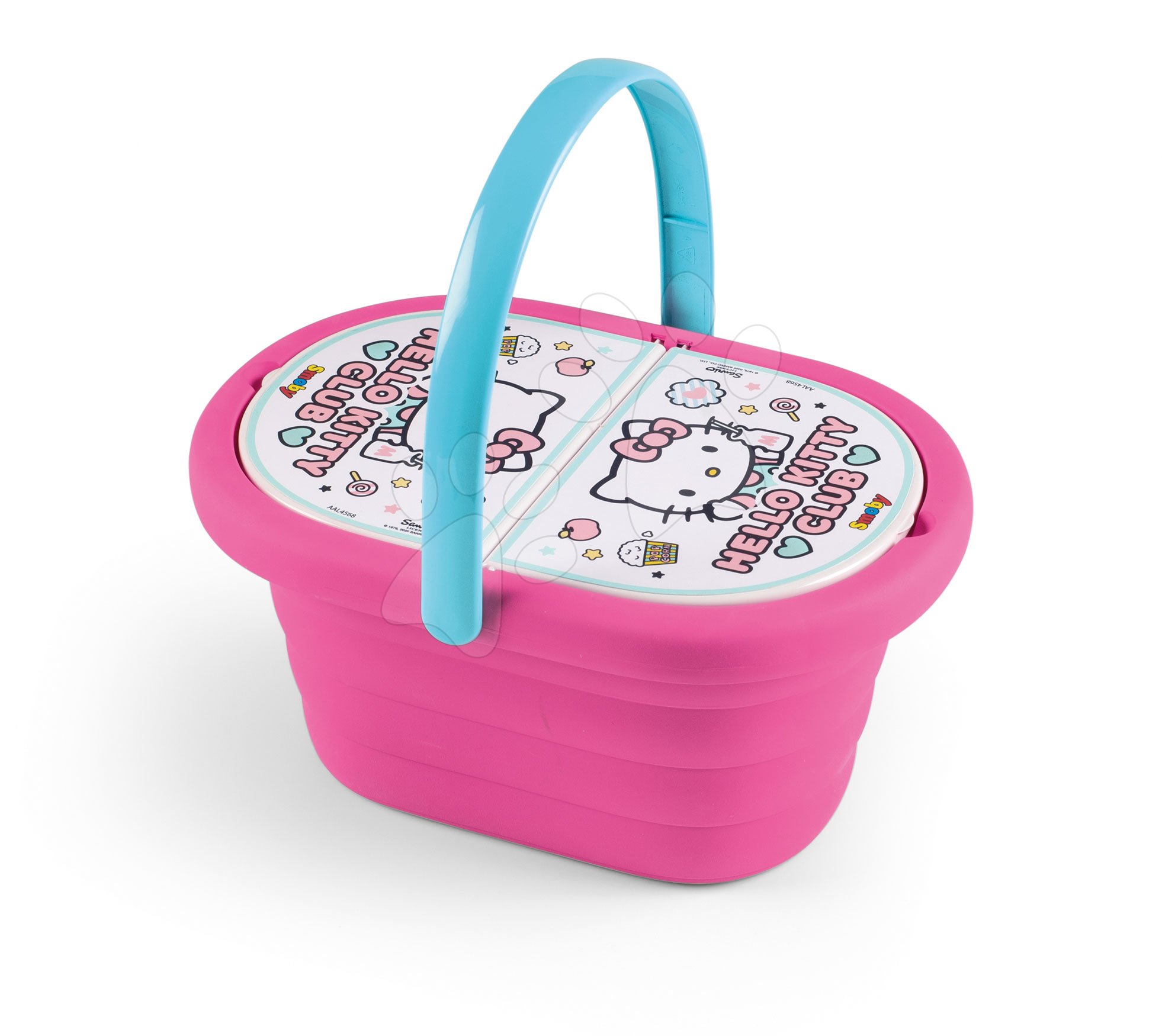 Košík s obedovou súpravou Hello Kitty Smoby s 21 doplnkami