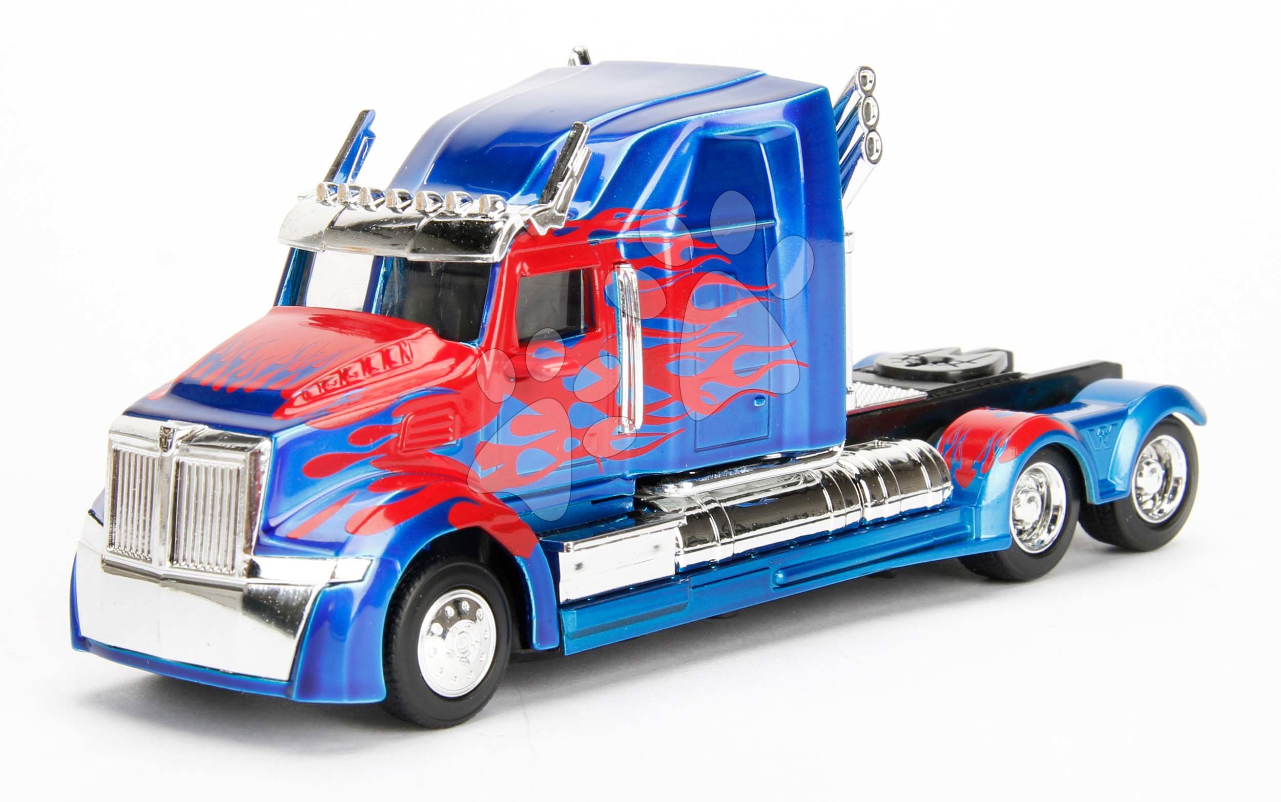 Kisautó gyűjtői darab Optimus Prime T5 Transformers Jada fém hossza 12,8 cm 1:32 JA3112002