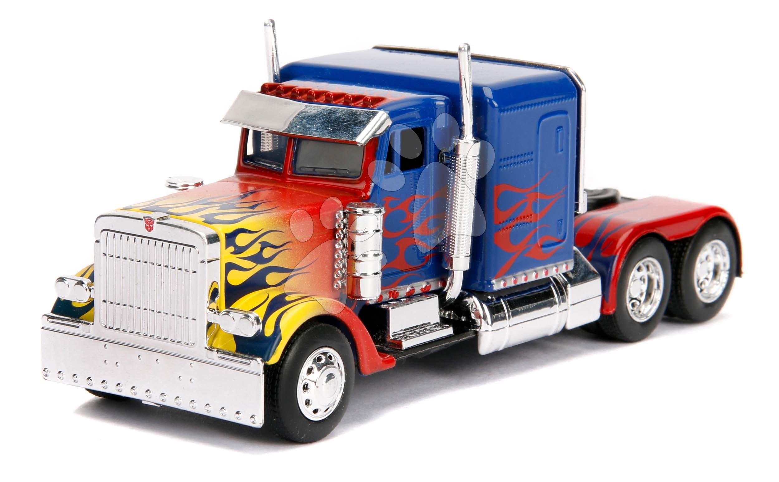 Kisautó gyűjtői darab Optimus Prime T1 Transformers Jada fém hossza 12,8 cm 1:32 JA3112003