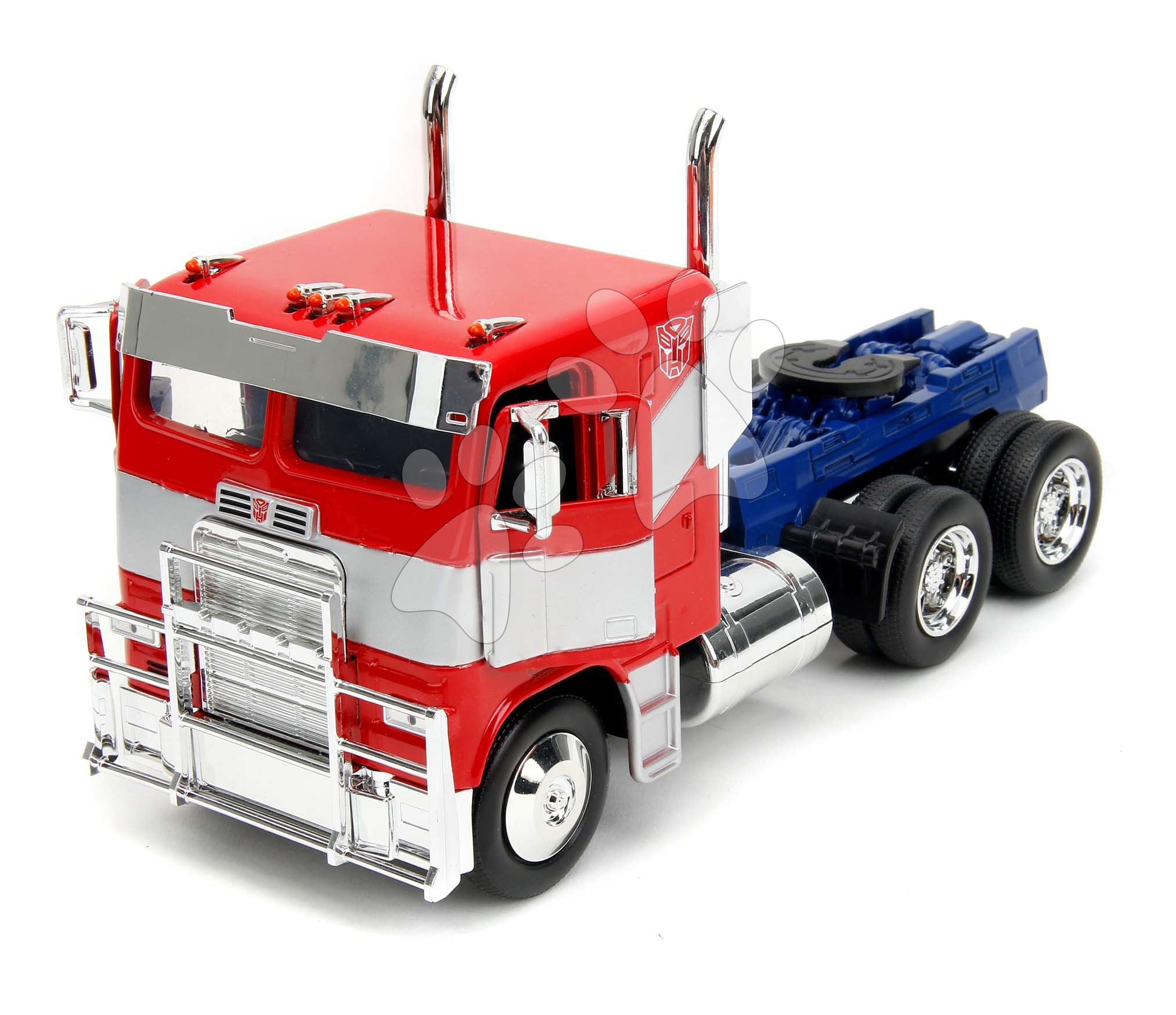 Autíčko Optimus Prime Transformers T7 Jada kovové dĺžka 27 cm 1:24 od 8 rokov JA3115014