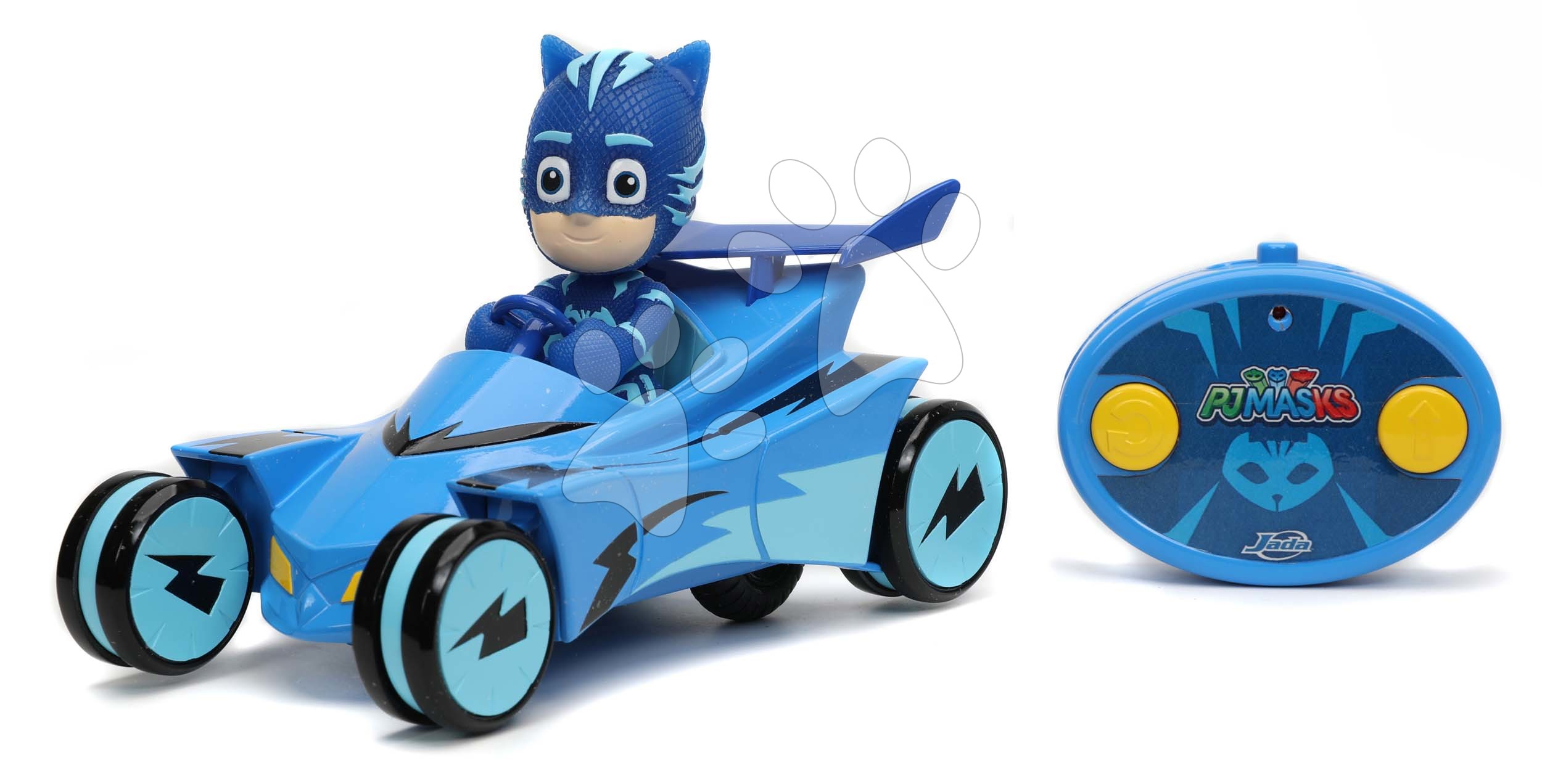 Távirányítós kisautó RC PJ Masks Cat Car Jada kék hossza 19 cm