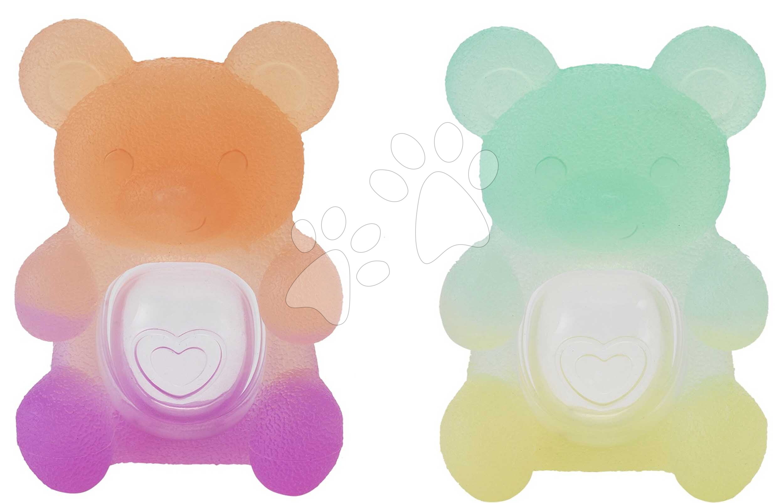 Hryzátko medvedík Teethimal Pop Pals Bear Infantino silikónové 2 kusy od 0 mes