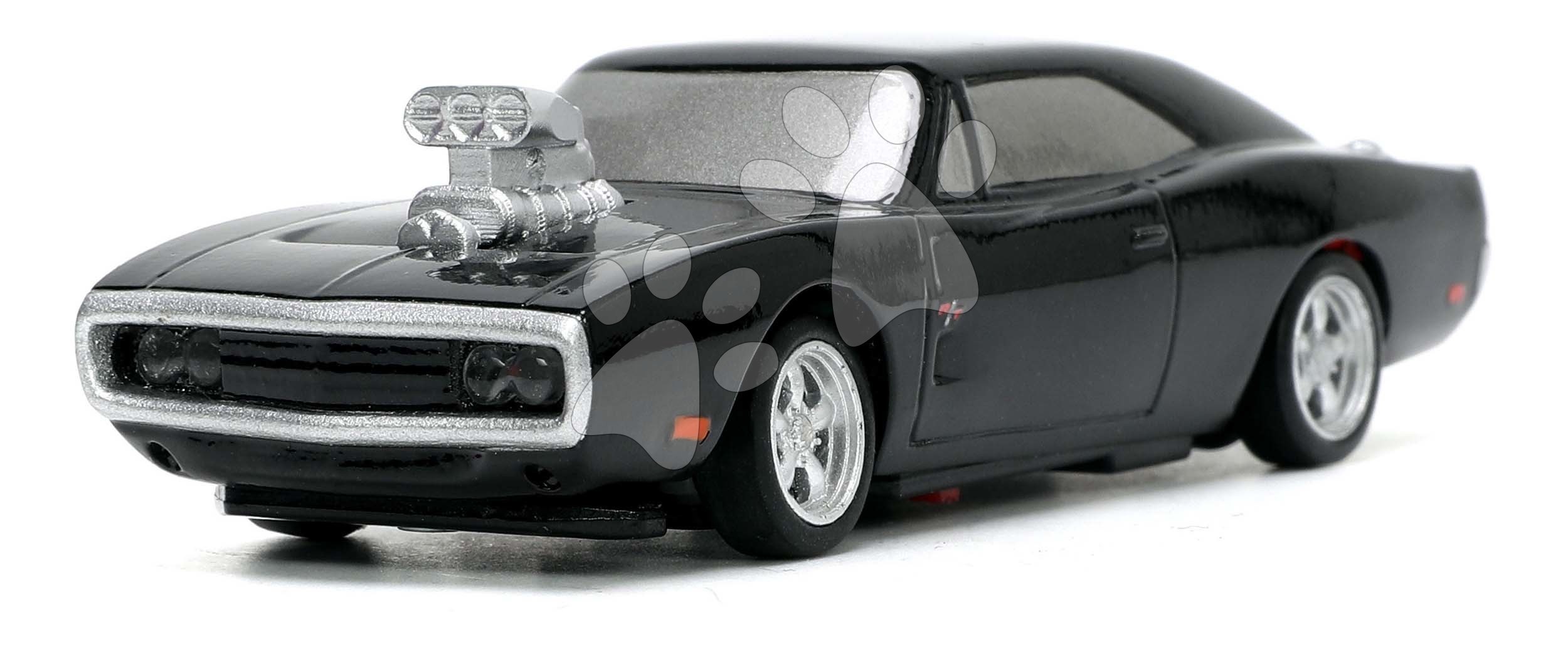 Autíčko na diaľkové ovládanie RC Mini Dodge Charger 1970 Fast & Furious Jada nabíjateľné cez ovládač dĺžka 9 cm 1:55 od 6 rokov