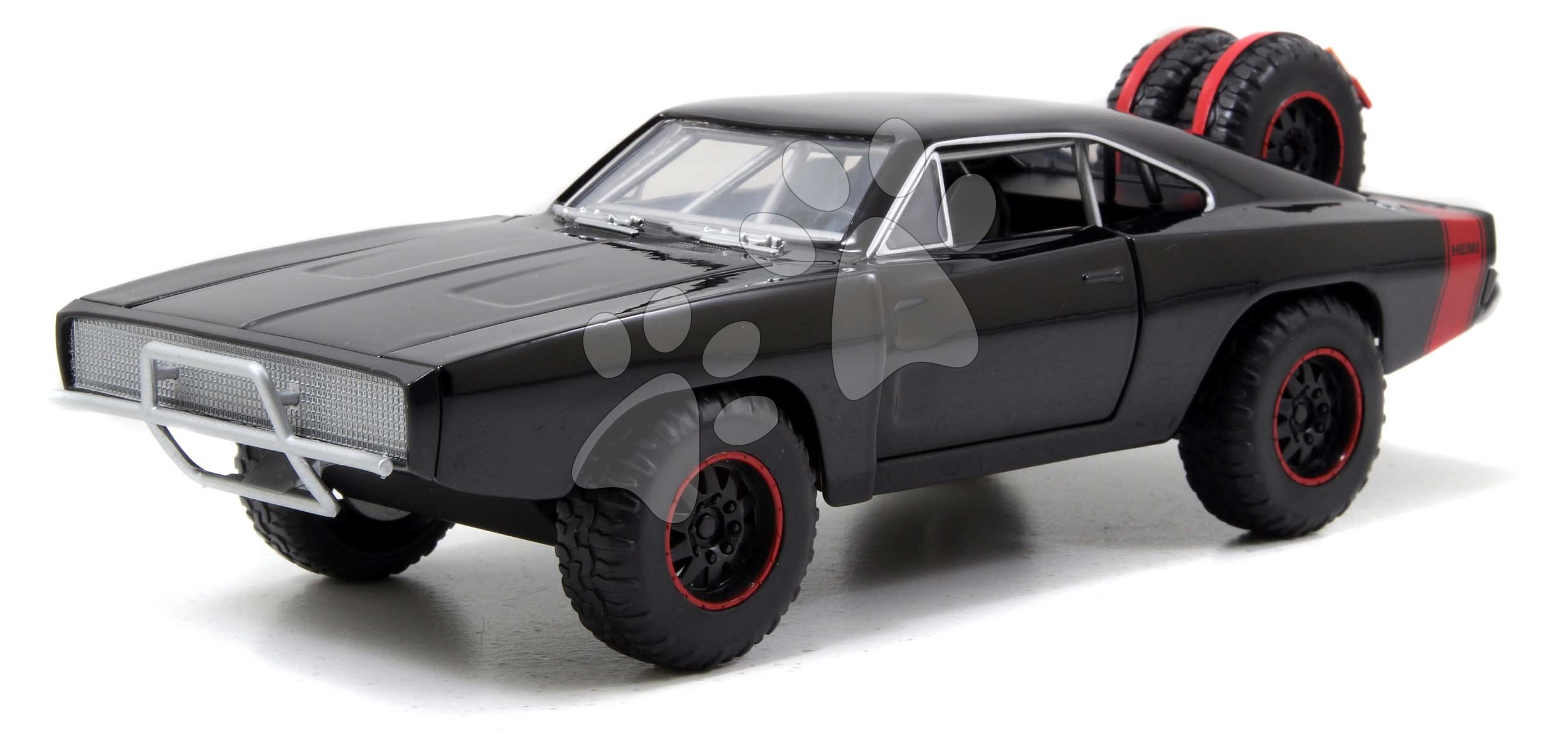 Kisautó Dodge Charger 1970 Fast & Furious Jada fém nyitható részekkel hossza 21 cm 1:24