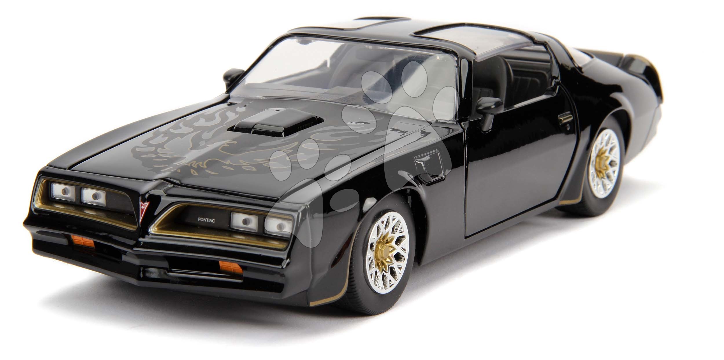 Kisautó Pontiac Firebird 1977 Fast & Furious Jada fém nyitható részekkel 18 cm 1:24