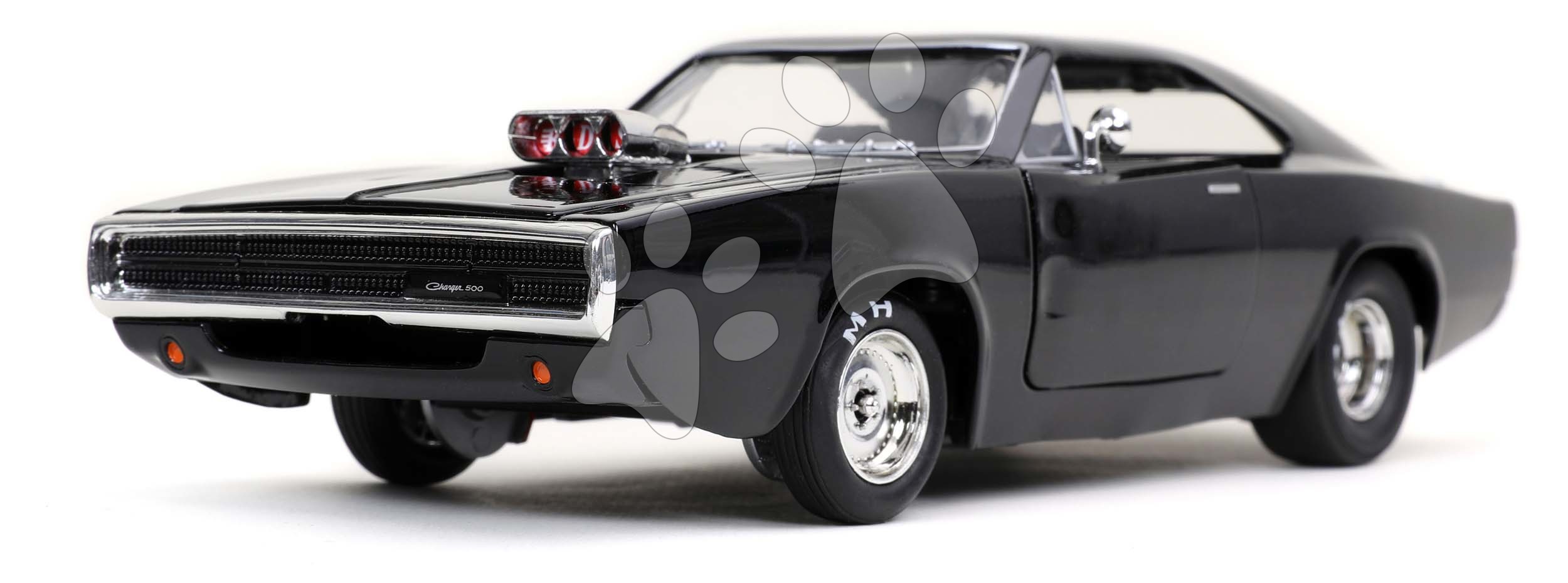 Kisautó Dodge Charger 1970 Fast & Furious Jada fém nyitható részekkel hossza 21 cm 1:24