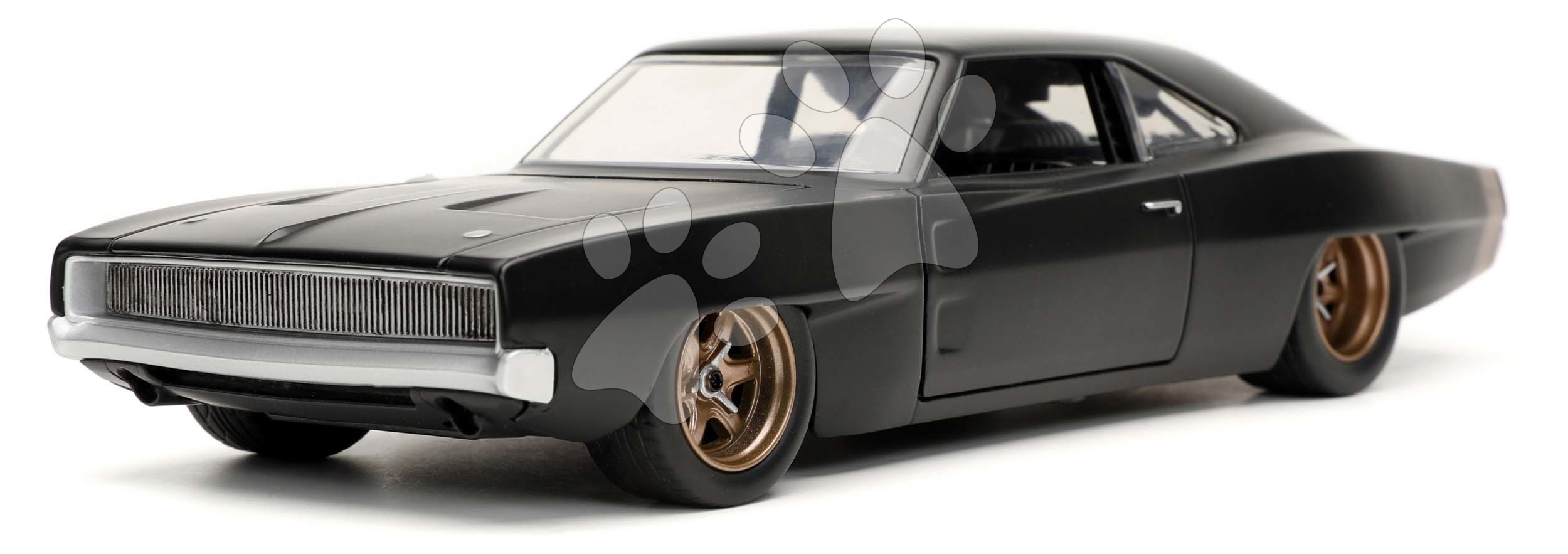 Kisautó Dodge Charger 1968 Fast & Furious Jada fém nyitható részekkel hossza 21 cm 1:24