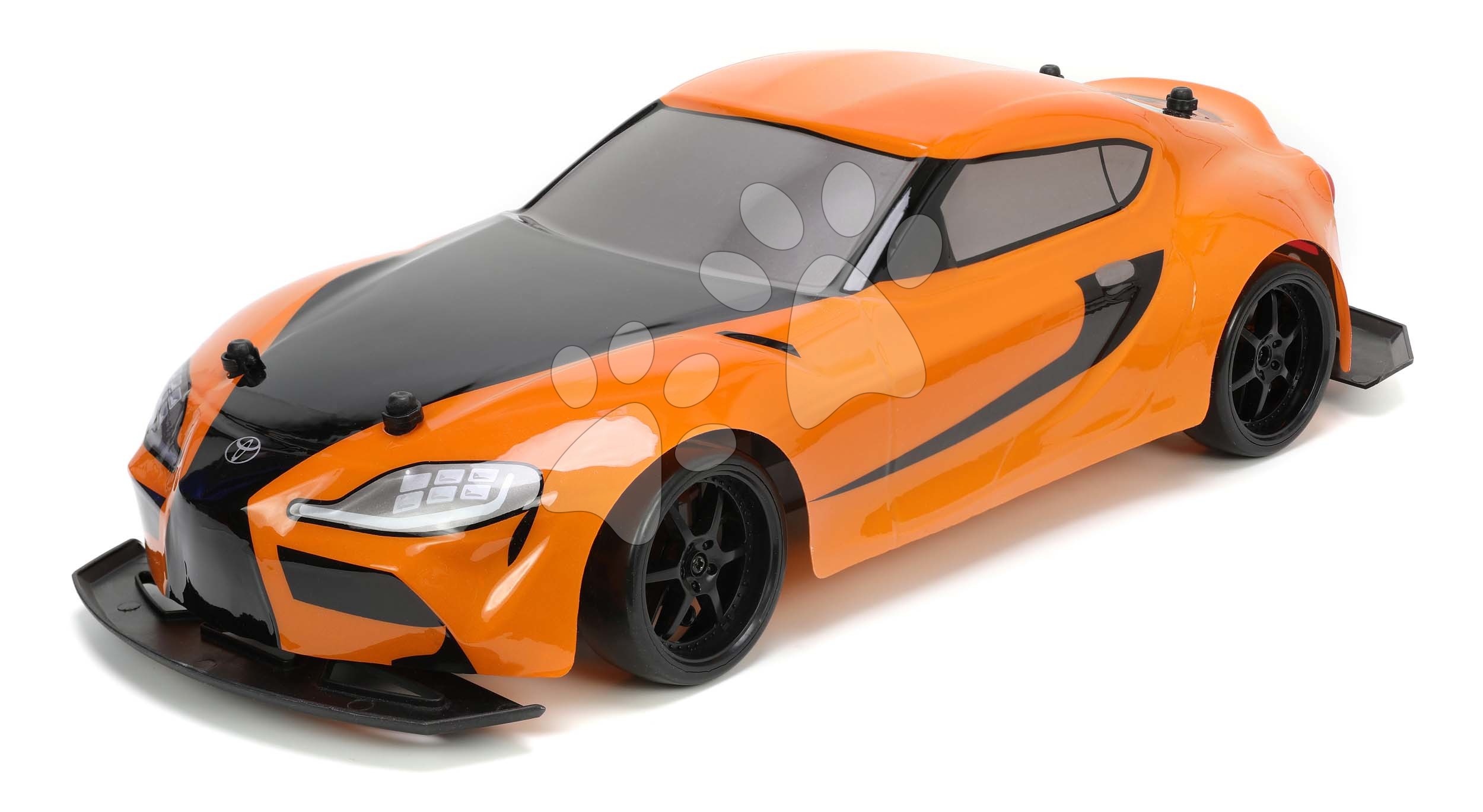 Autíčko na diaľkové ovládanie RC Drift Toyota Supra 2020 Fast & Furious Jada s náhradnými pneumatikami dĺžka 41 cm 1:10 od 8 rokov