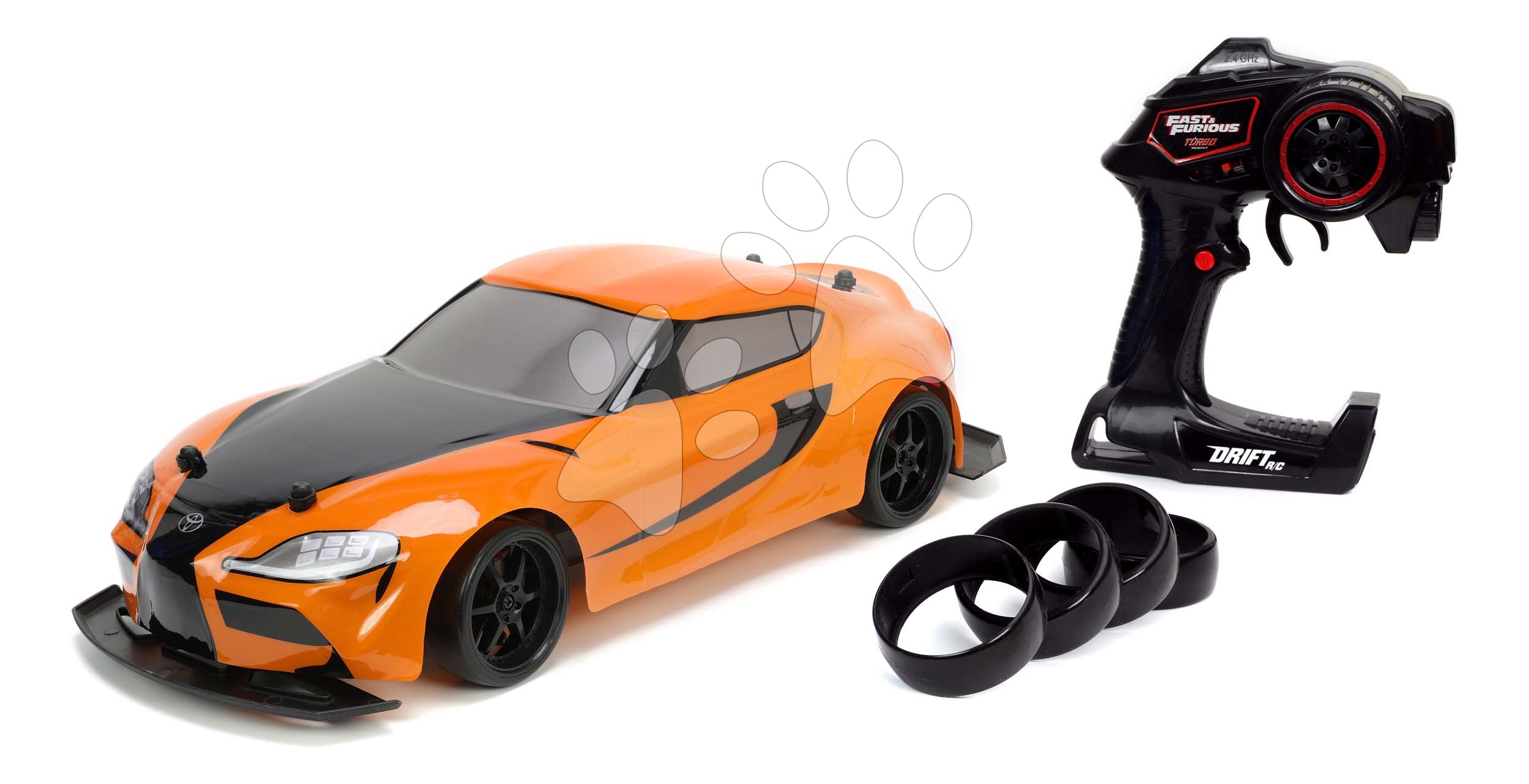Auto Radiocomandata Black Per Bambini, Giocattolo Con Telecomando 666