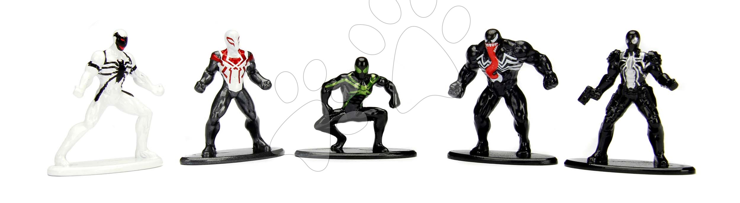 Figúrky zberateľské Marvel 5-Pack Nano Wave 2 Jada kovové sada 5 druhov výška 4 cm od 3 rokov JA3220003