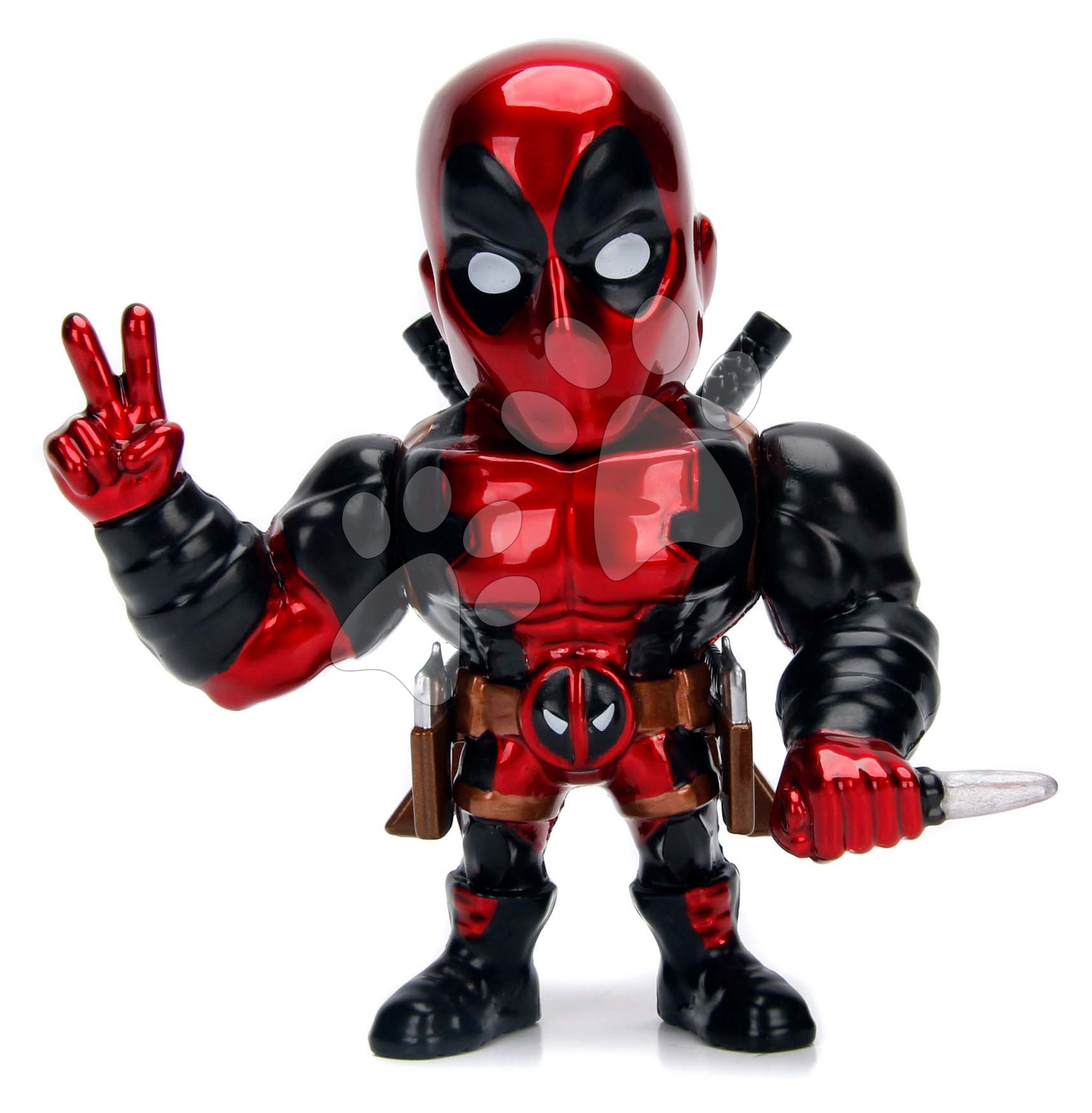 Figúrka zberateľská Marvel Deadpool Jada kovová výška 10 cm