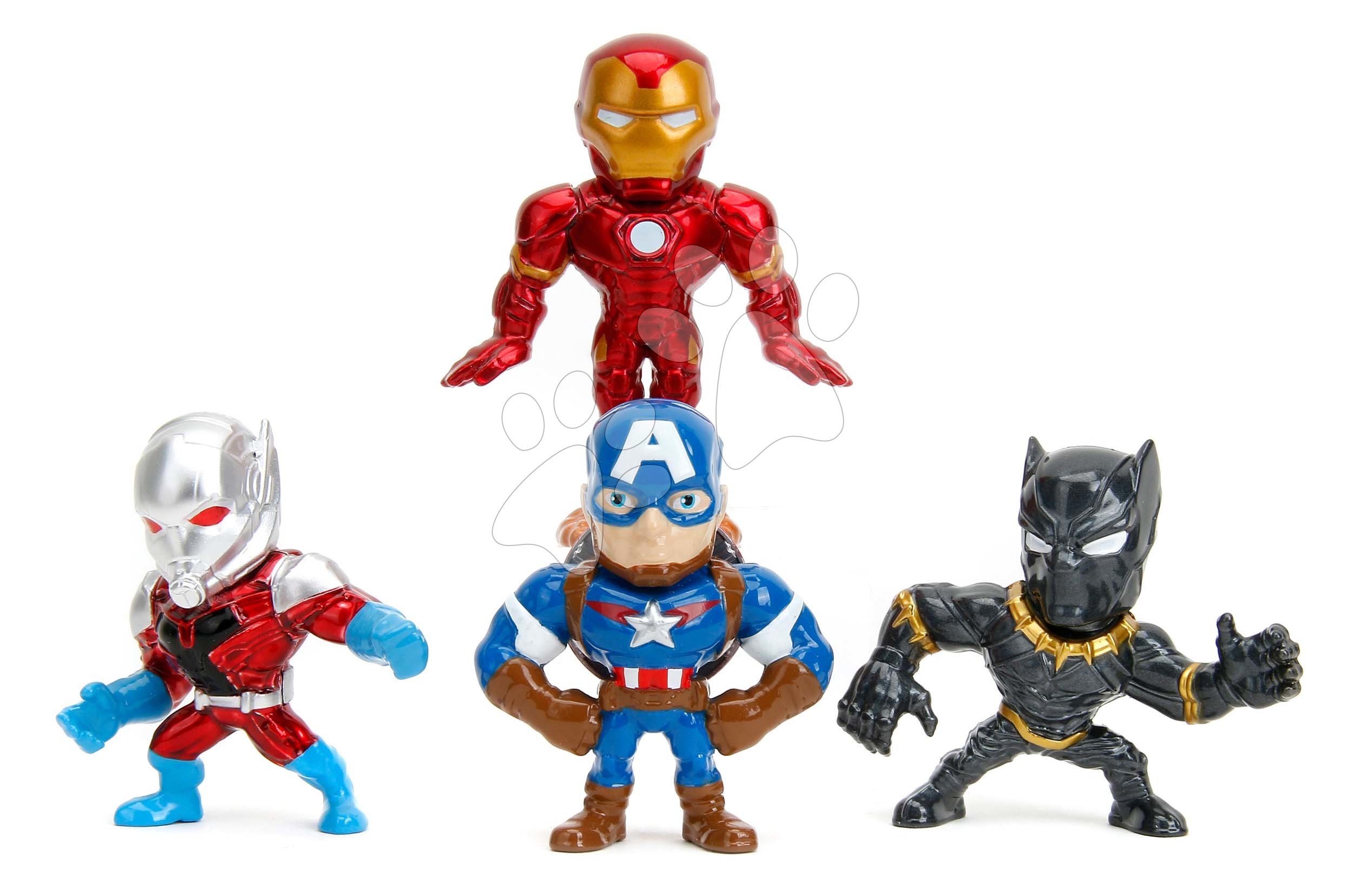 Figúrky zberateľské Avengers Marvel Figures 4-Pack Jada kovové 4 druhy výška 6 cm