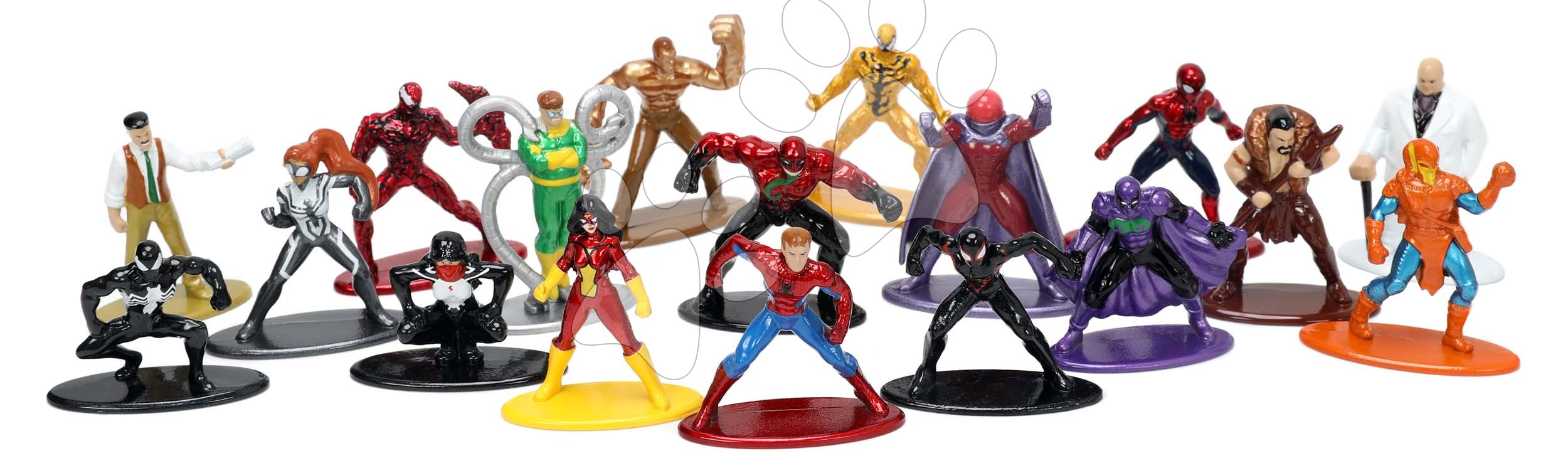 Figurky sběratelské Marvel Multi Pack Nano Figures Wave 8 Jada kovové sada 18 druhů výška 4 cm