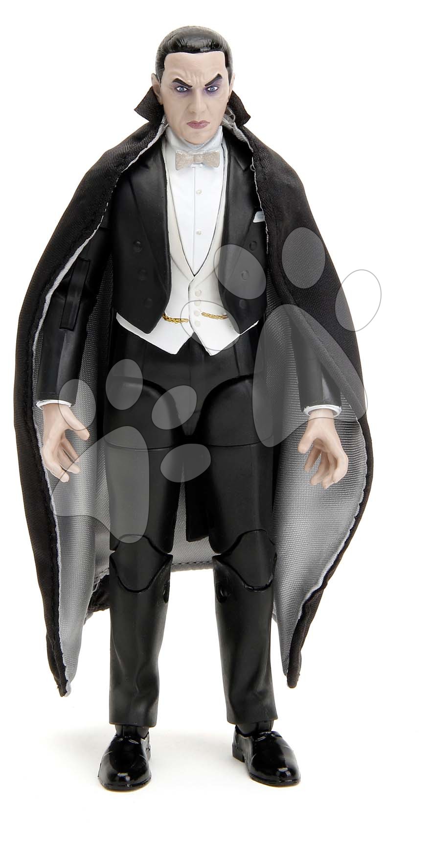 Figura Lugosi Béla Dracula Jada mozgatható részekkel és kiegészítőkkel magassága 15 cm