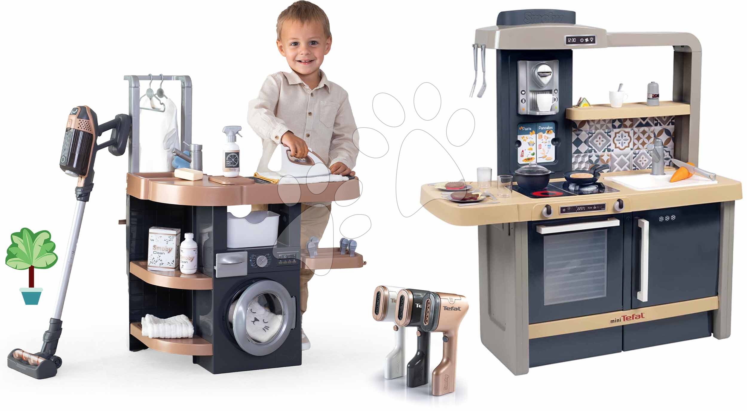 Cocina De Juguete Smoby Nova Con Sonidos, 13 Accesorios Y Horno – Multicolor, Para Niños A Partir De 18 Meses
