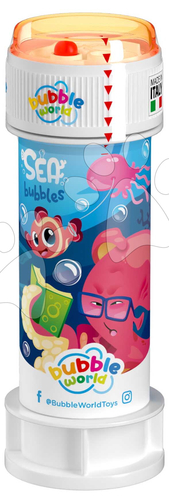 E-shop Bublifuk s morským motívom Sea Bubble World Dulcop hypoalergénny bez niklu a parabénov