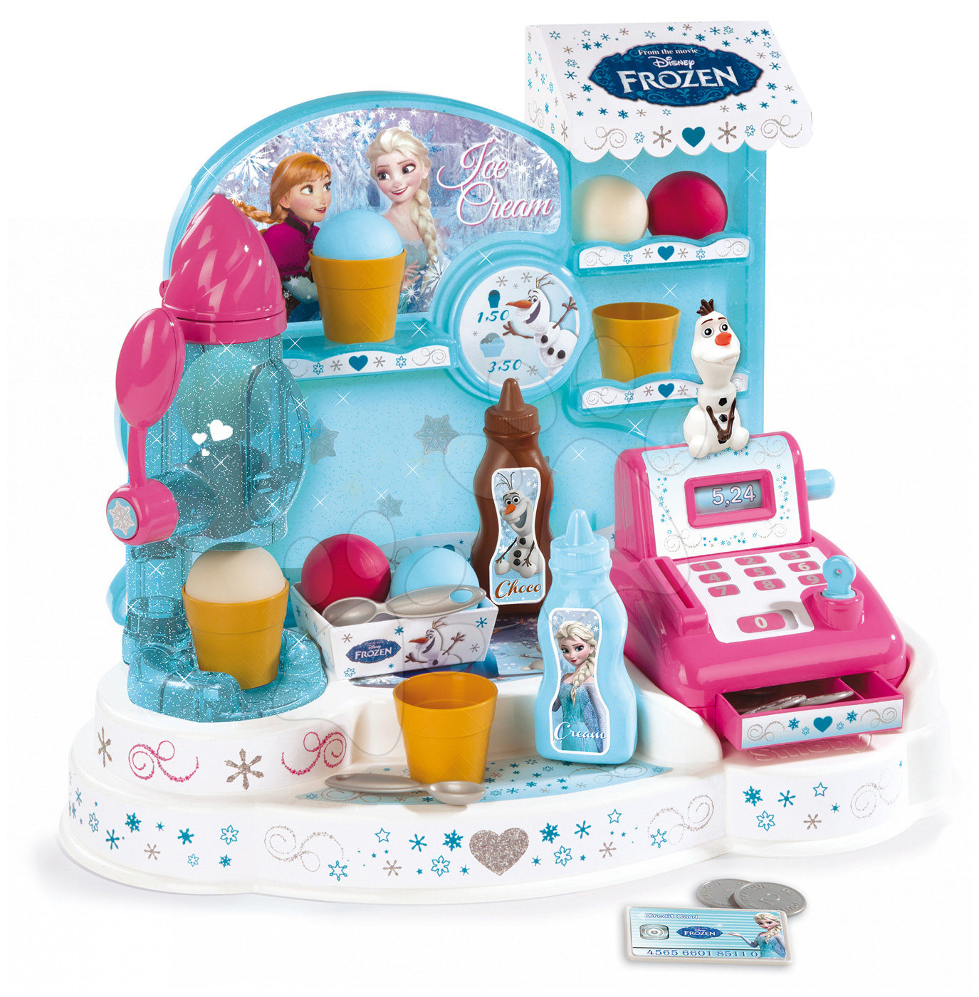 E-shop Smoby zmrzlináreň Frozen 350401 modrá